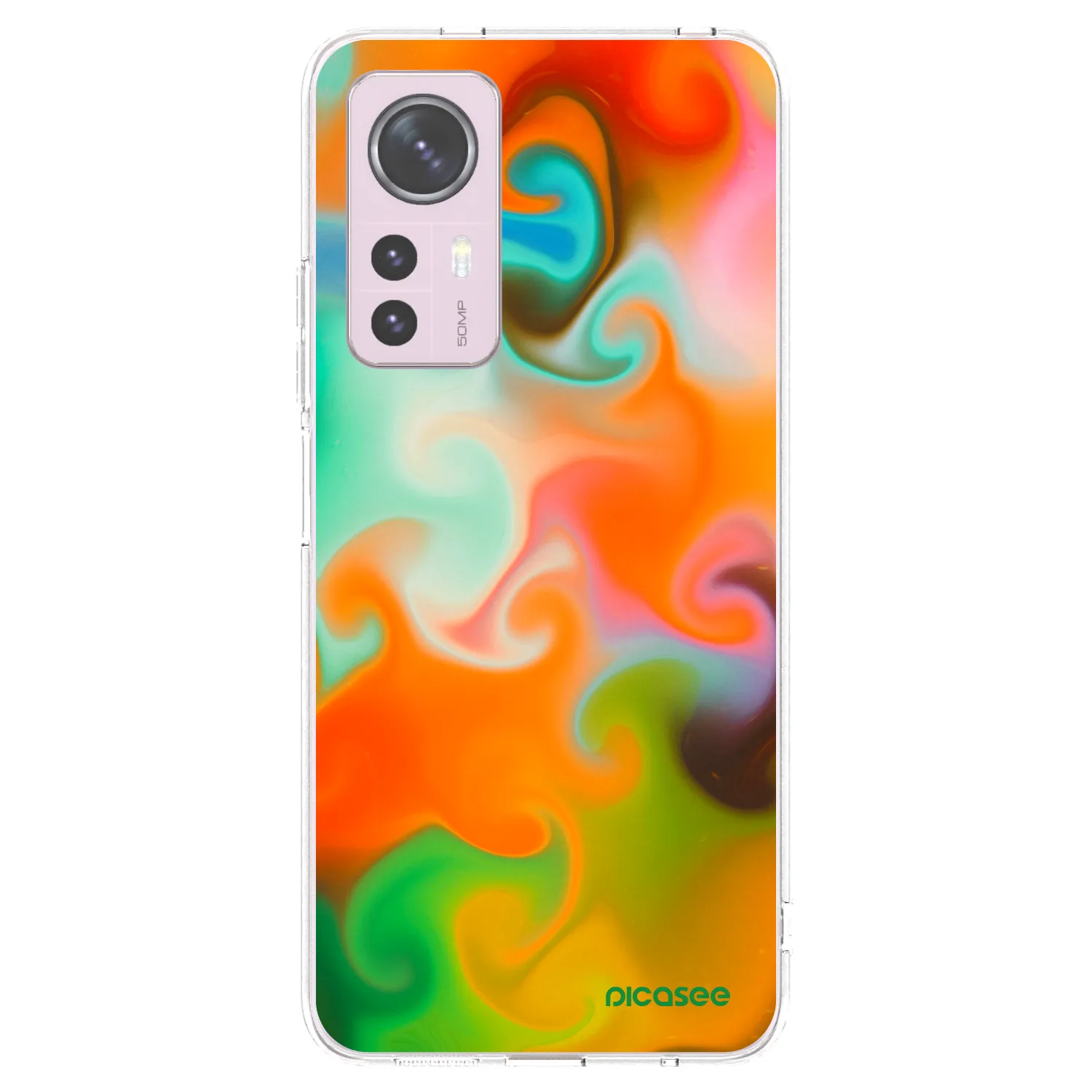 Picasee silikonový průhledný obal pro Xiaomi 12 - Juice
