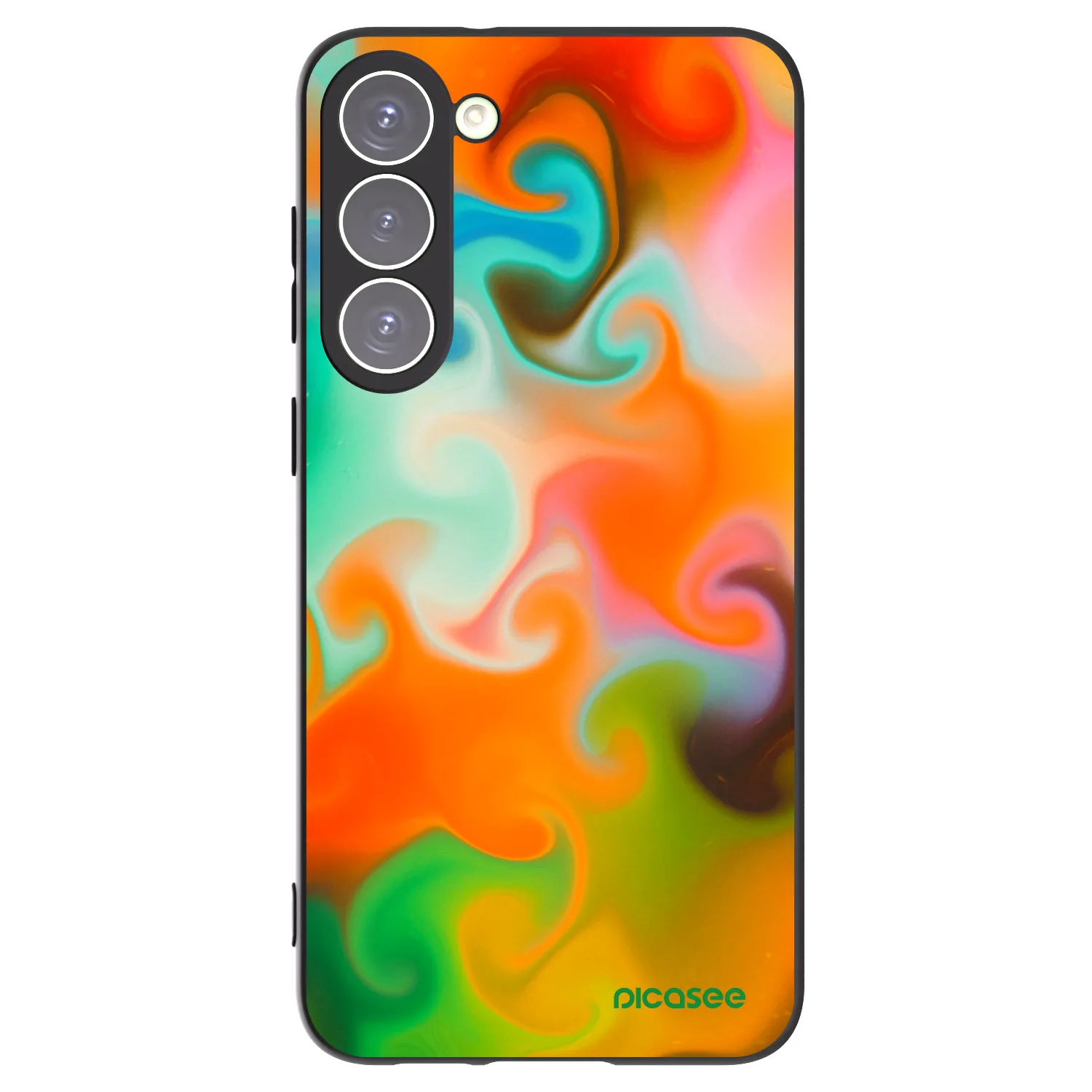 Picasee silikonový černý obal pro Samsung Galaxy S23+ 5G - Juice