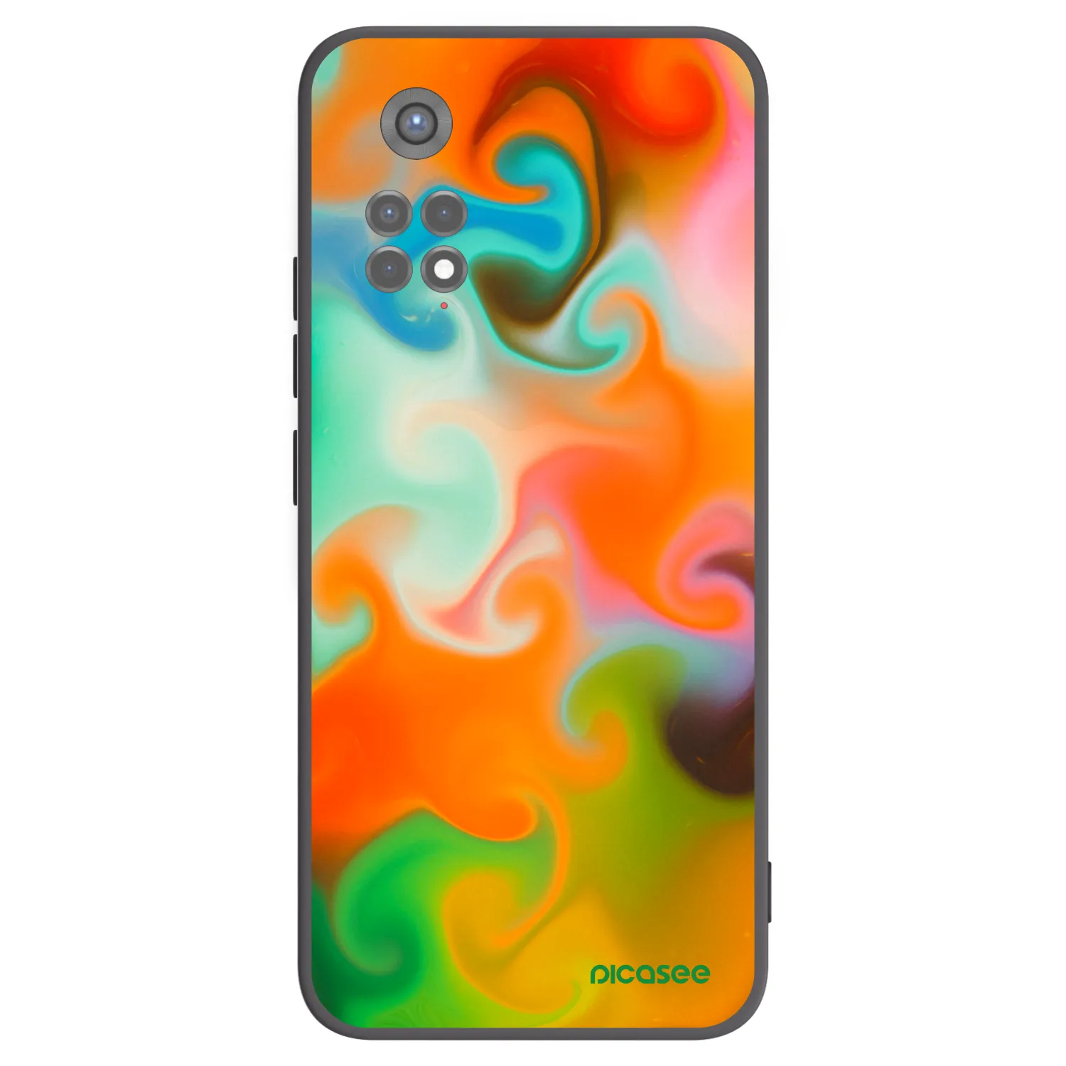 Picasee silikonový černý obal pro Xiaomi Redmi Note 11S 5G - Juice