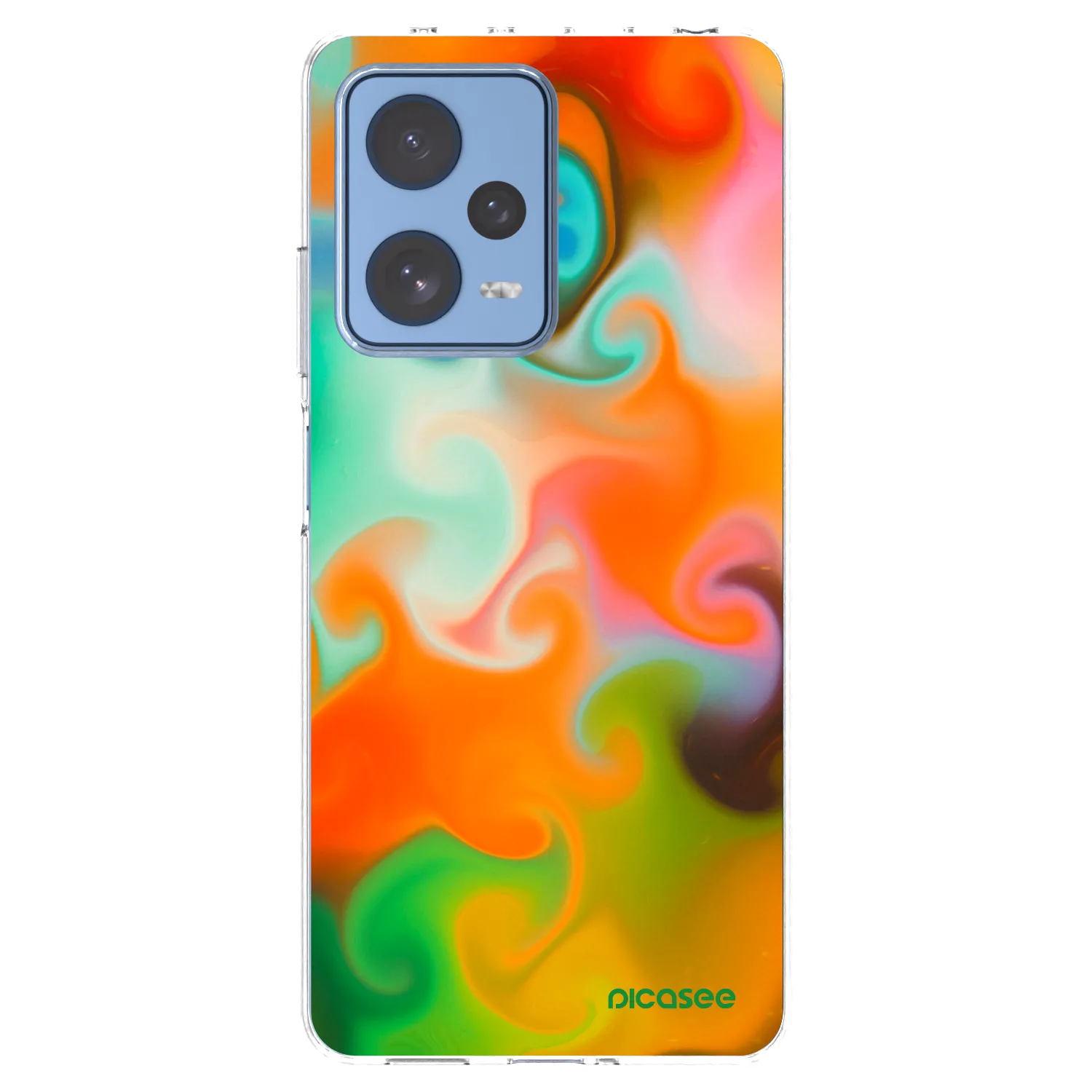 Picasee silikonový průhledný obal pro Xiaomi Redmi Note 12 Pro 5G - Juice
