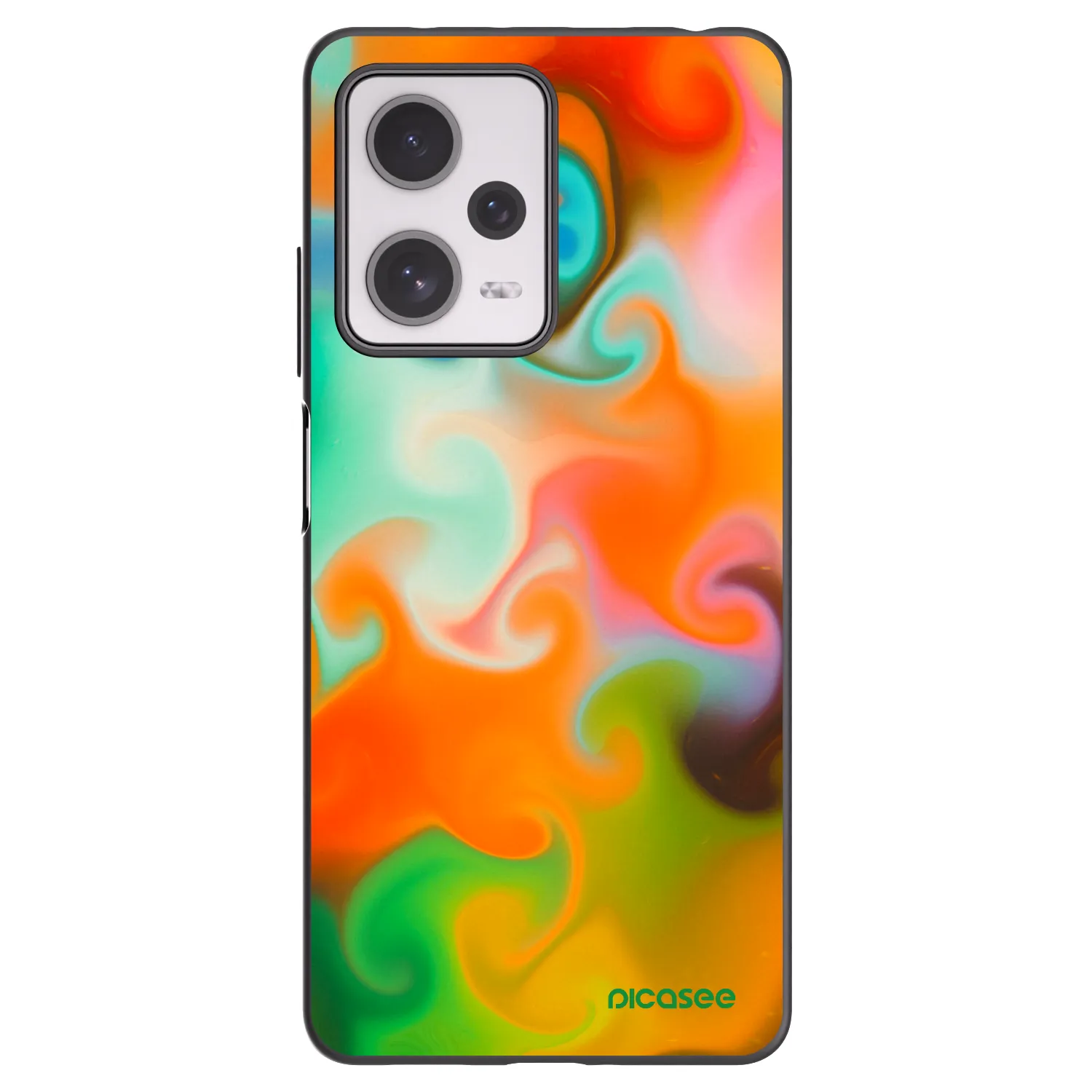 Picasee silikonový černý obal pro Xiaomi Redmi Note 12 Pro+ 5G - Juice
