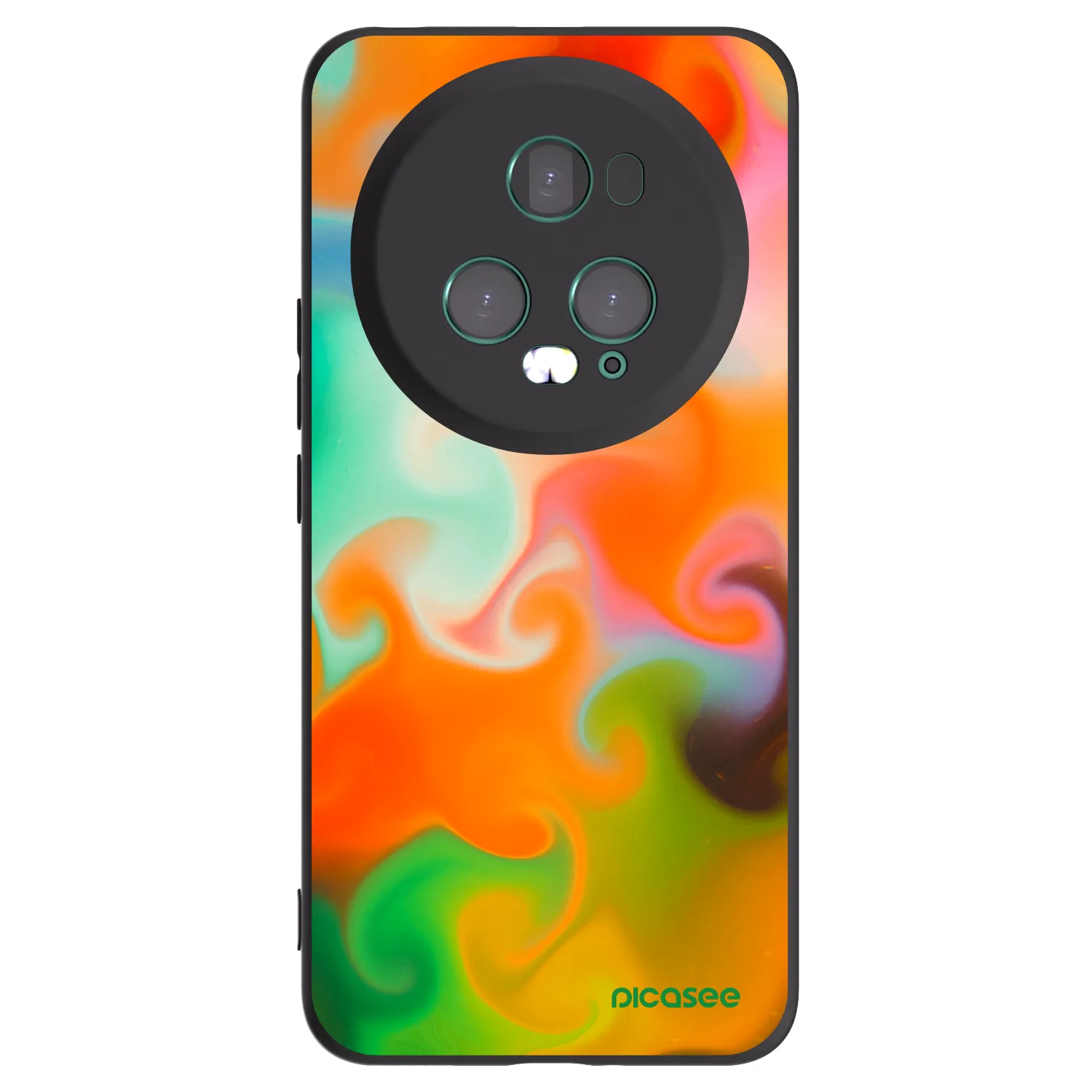 Picasee silikonový černý obal pro Honor Magic5 Pro - Juice