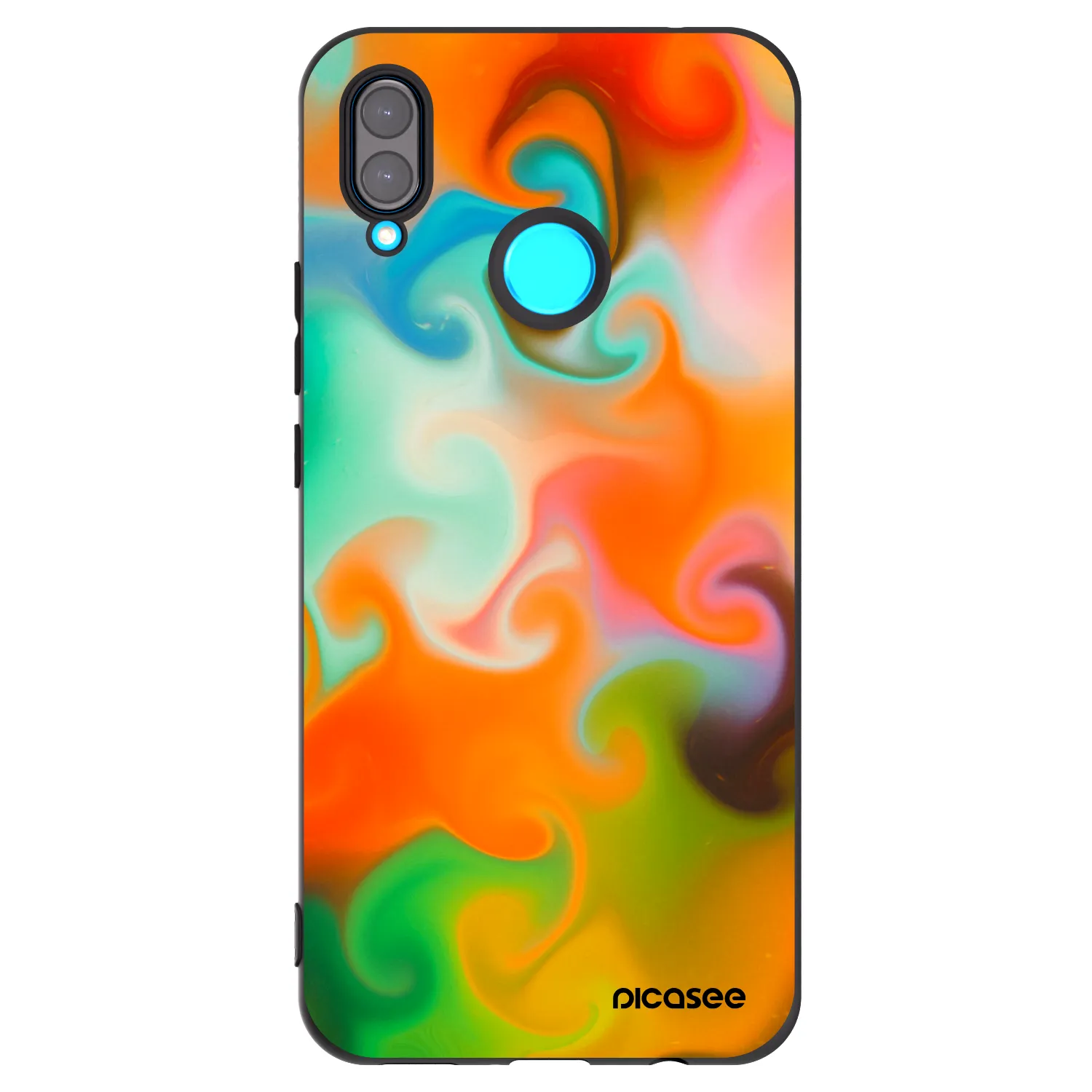 Picasee silikonový černý obal pro Huawei Nova 3 - Juice