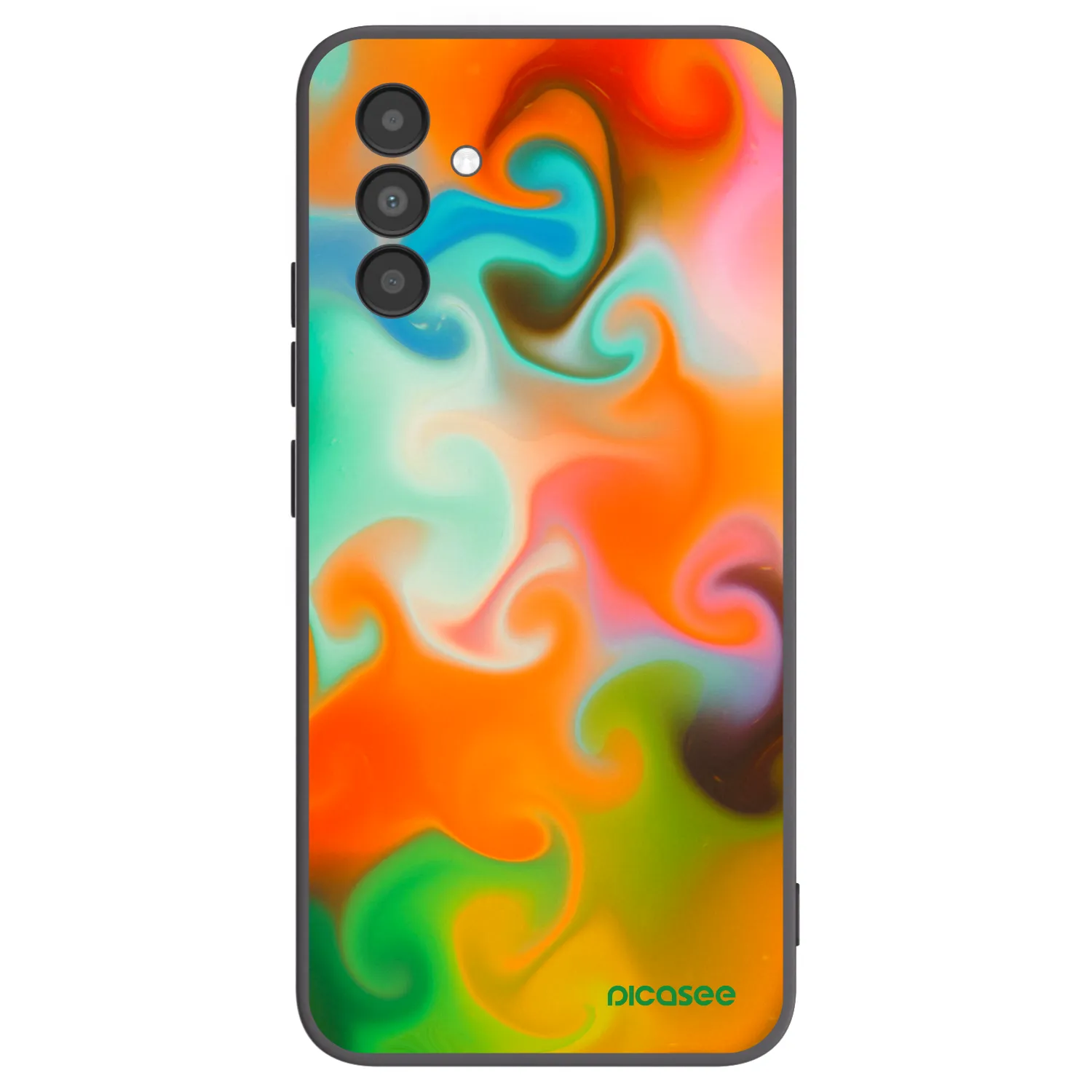 Picasee silikonový černý obal pro Samsung Galaxy A04s A047F - Juice