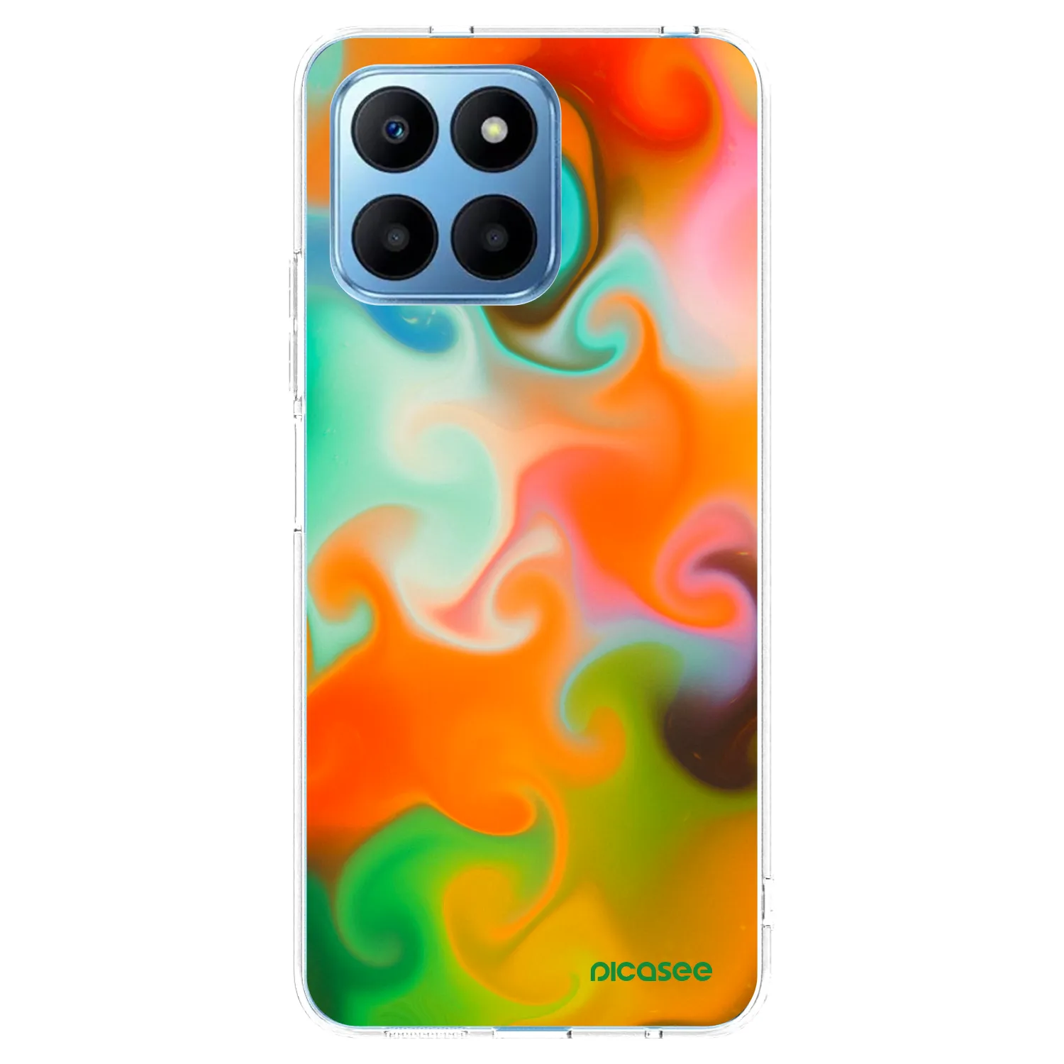 Picasee silikonový průhledný obal pro Honor 70 Lite - Juice