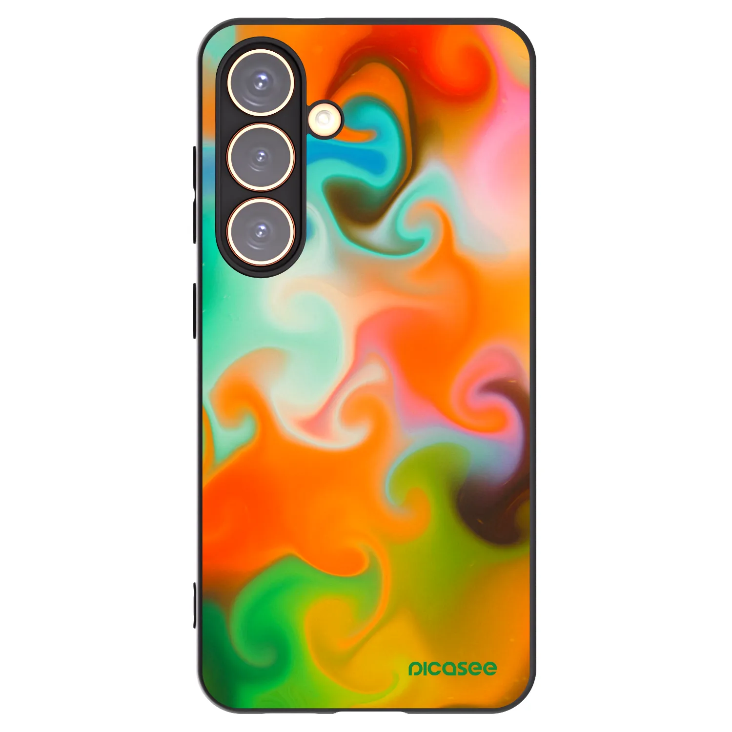 Picasee silikonový černý obal pro Samsung Galaxy S24 S921B 5G - Juice