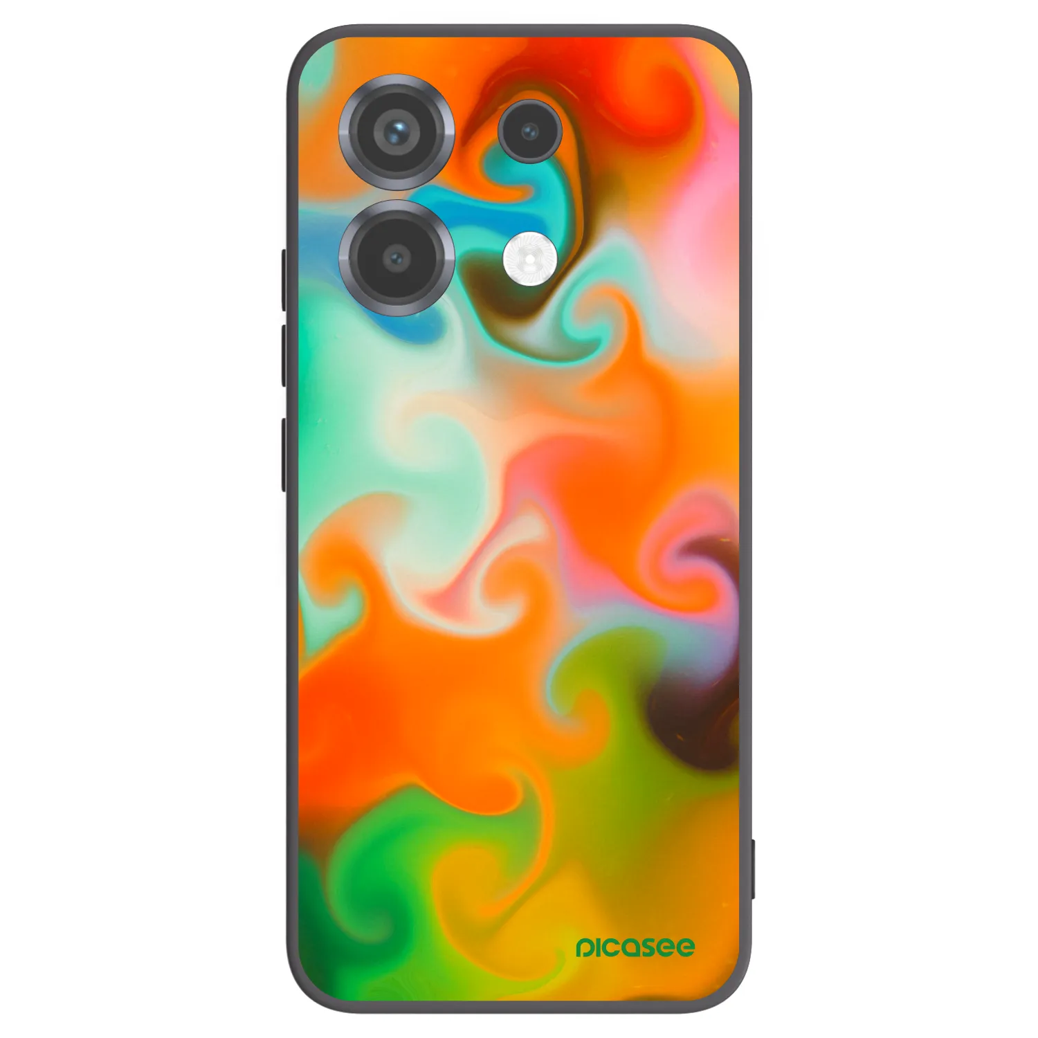 Picasee silikonový černý obal pro Xiaomi Poco X6 - Juice