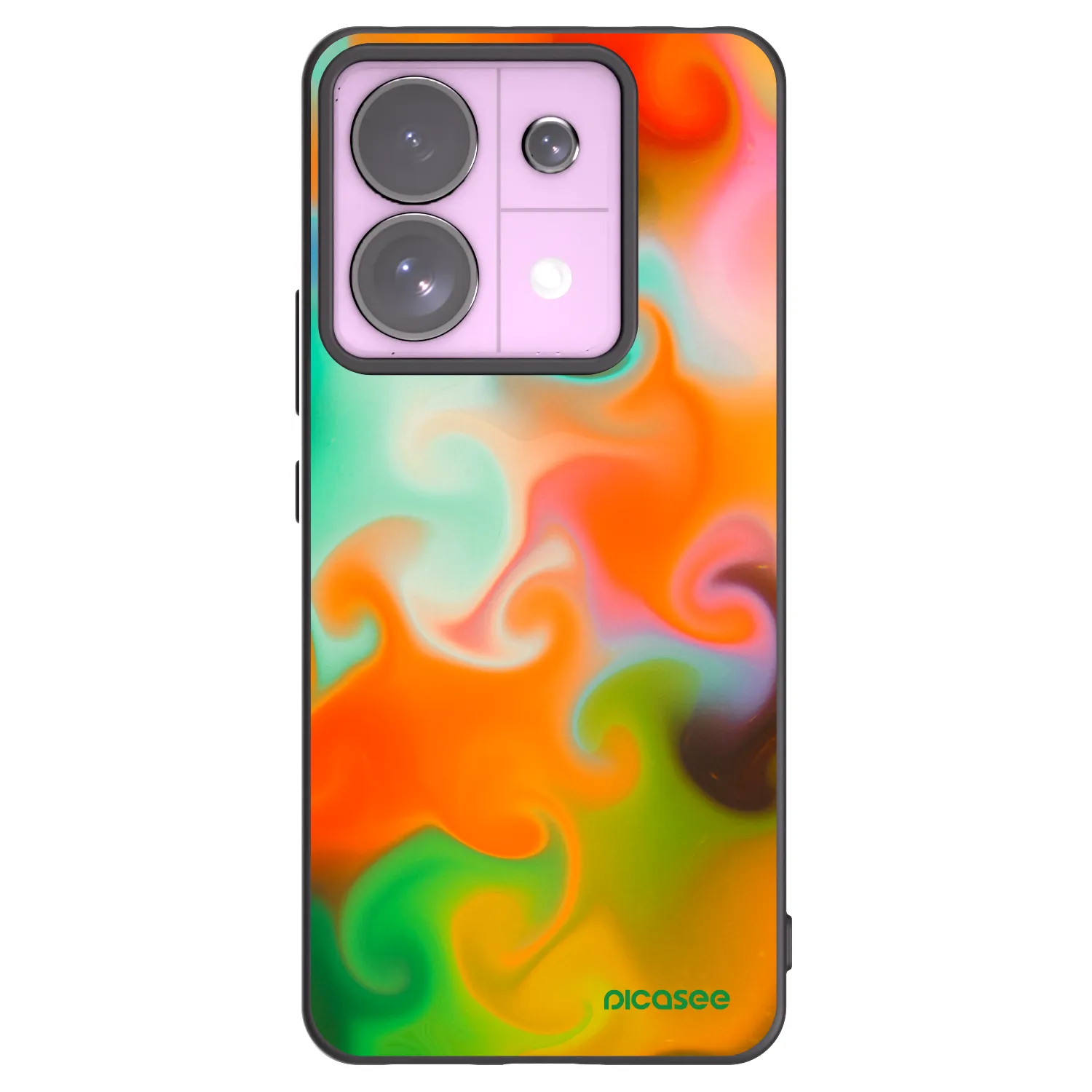 Picasee silikonový černý obal pro Xiaomi Redmi Note 13 Pro 5G - Juice