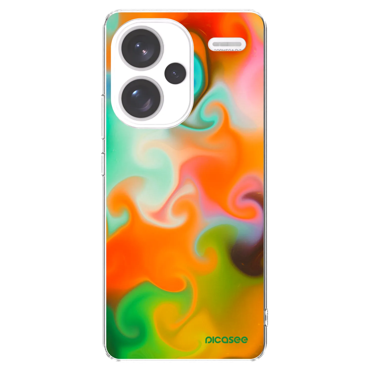 Picasee silikonový průhledný obal pro Xiaomi Redmi Note 13 Pro+ 5G - Juice