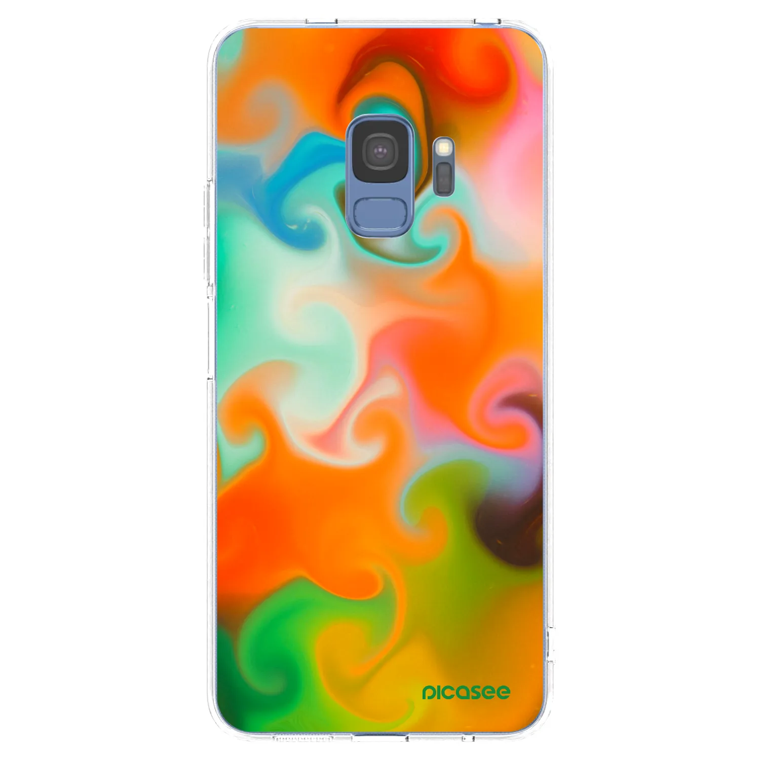 Picasee silikonový průhledný obal pro Samsung Galaxy S9 G960F - Juice
