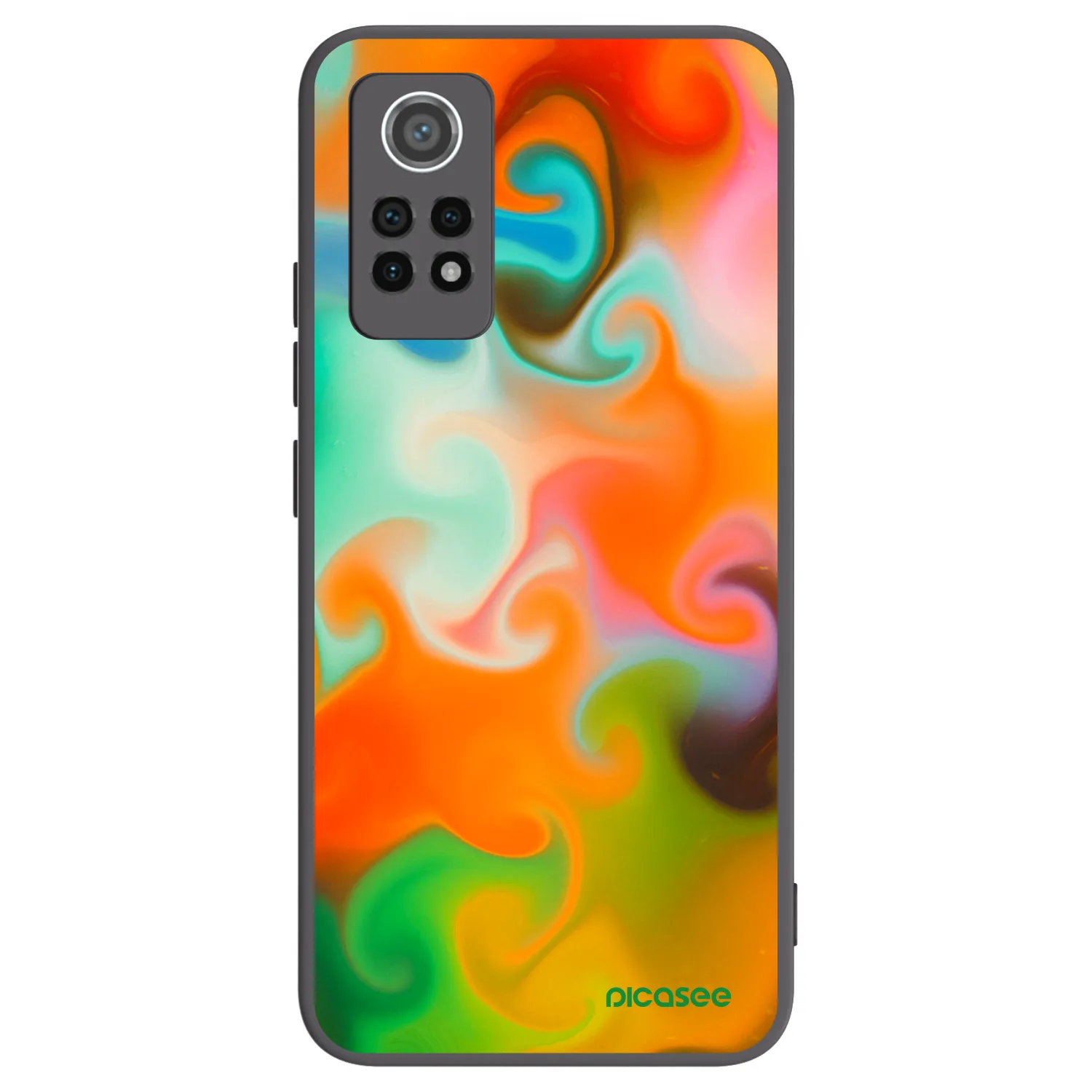 Picasee silikonový černý obal pro Xiaomi Redmi Note 12 Pro 4G - Juice