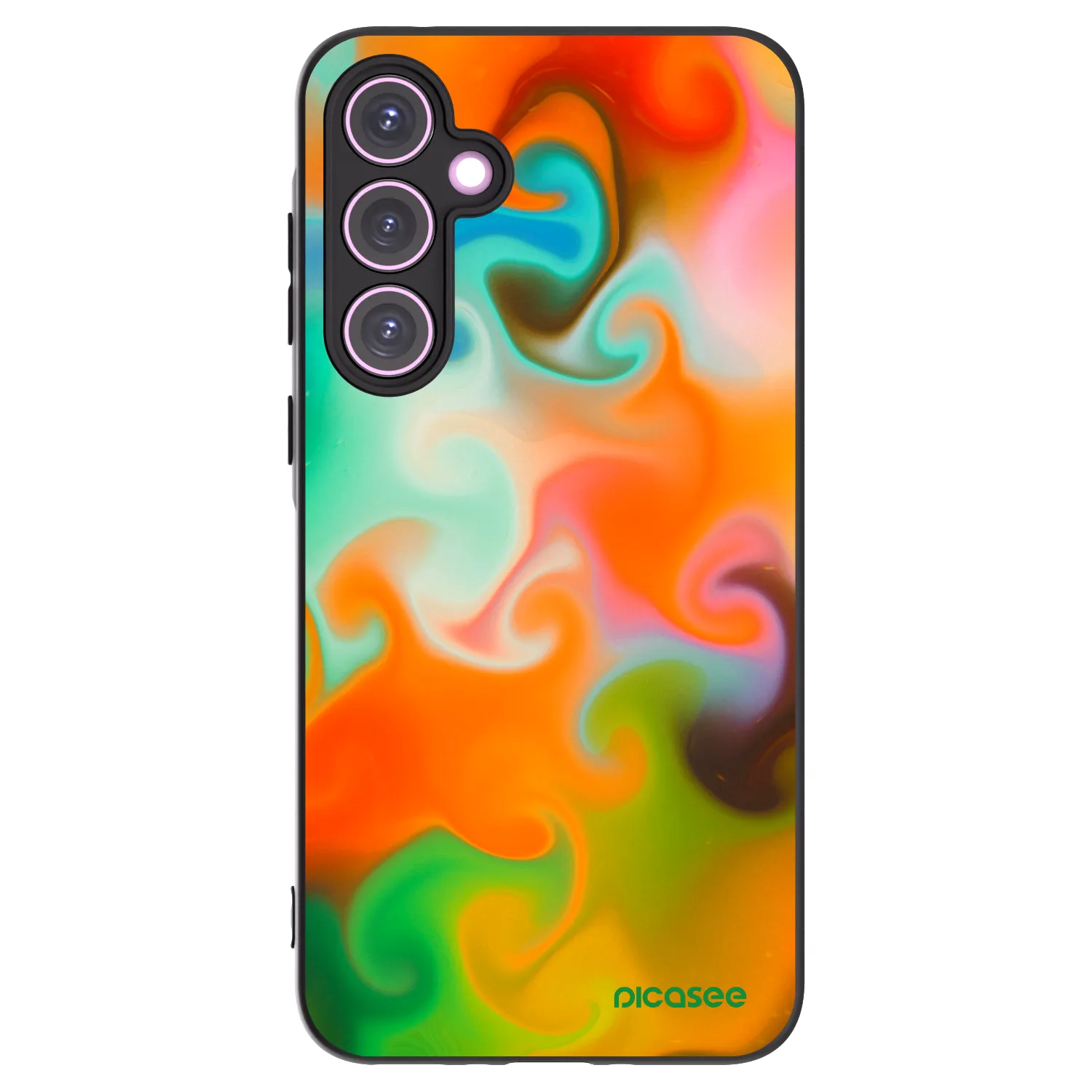 Picasee silikonový černý obal pro Samsung Galaxy A35 5G A356B - Juice