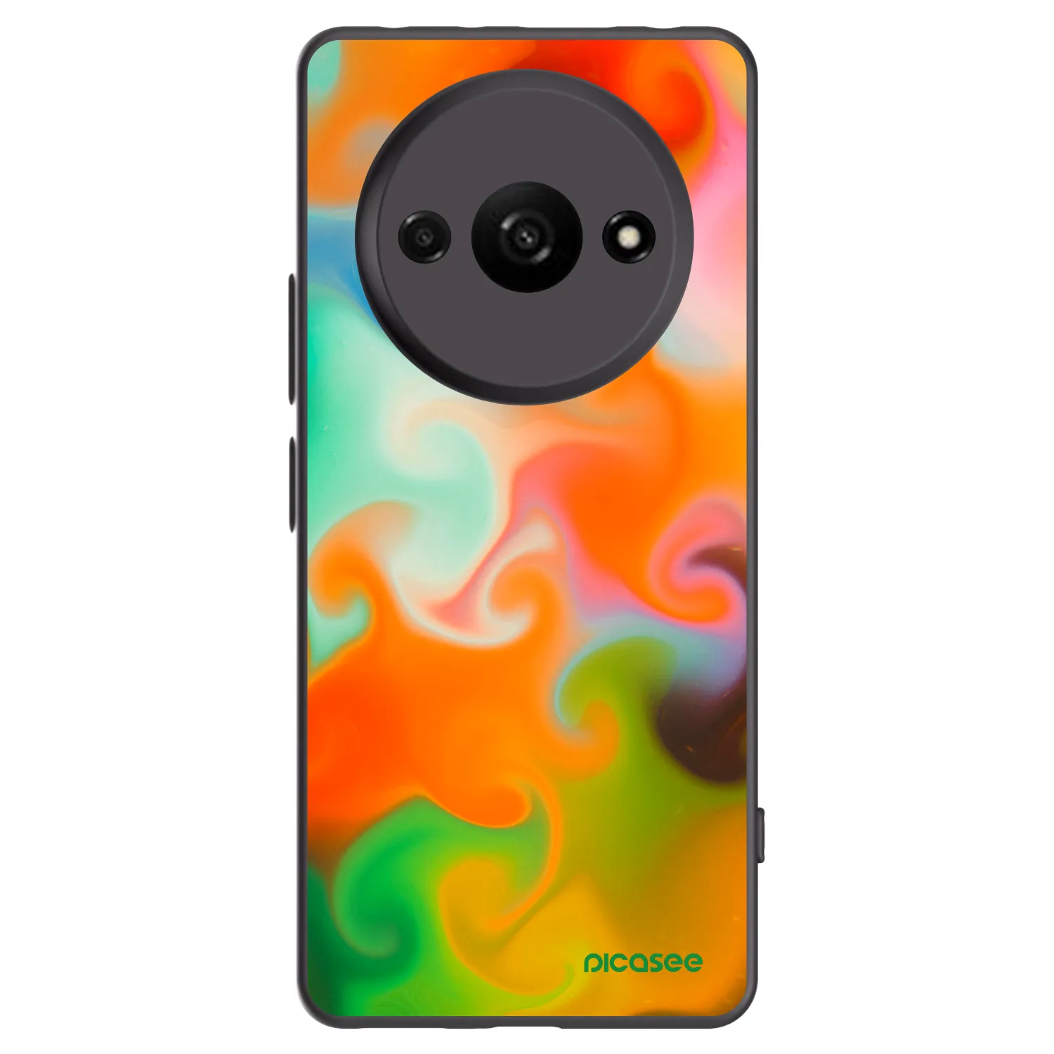 Picasee silikonový černý obal pro Xiaomi Redmi A3 - Juice