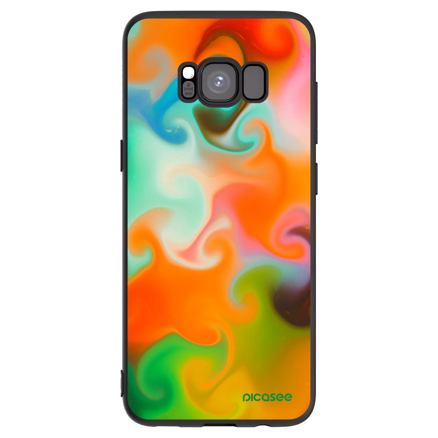 Picasee silikonový černý obal pro Samsung Galaxy S8 G950F - Juice
