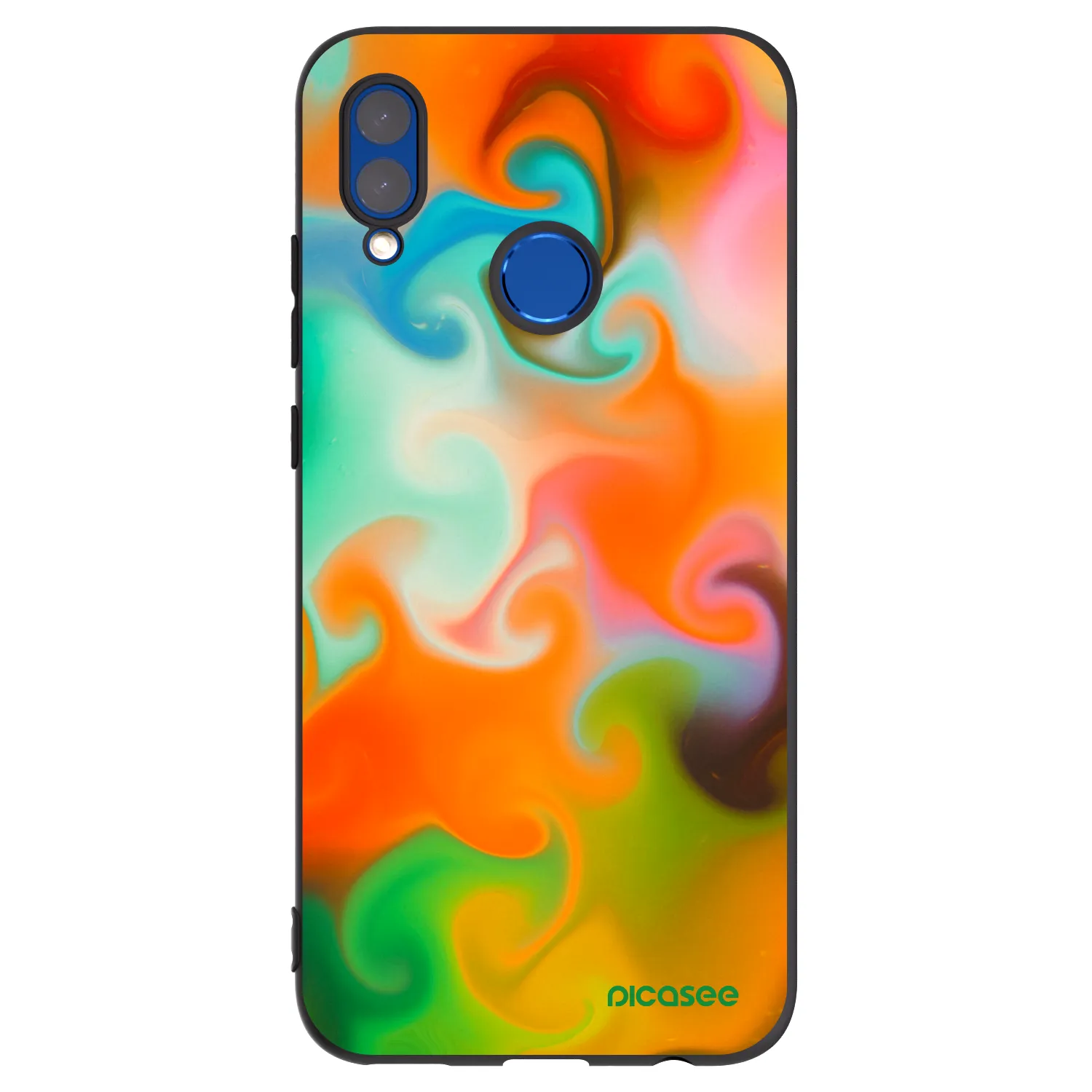 Picasee silikonový černý obal pro Huawei P Smart 2019 - Juice