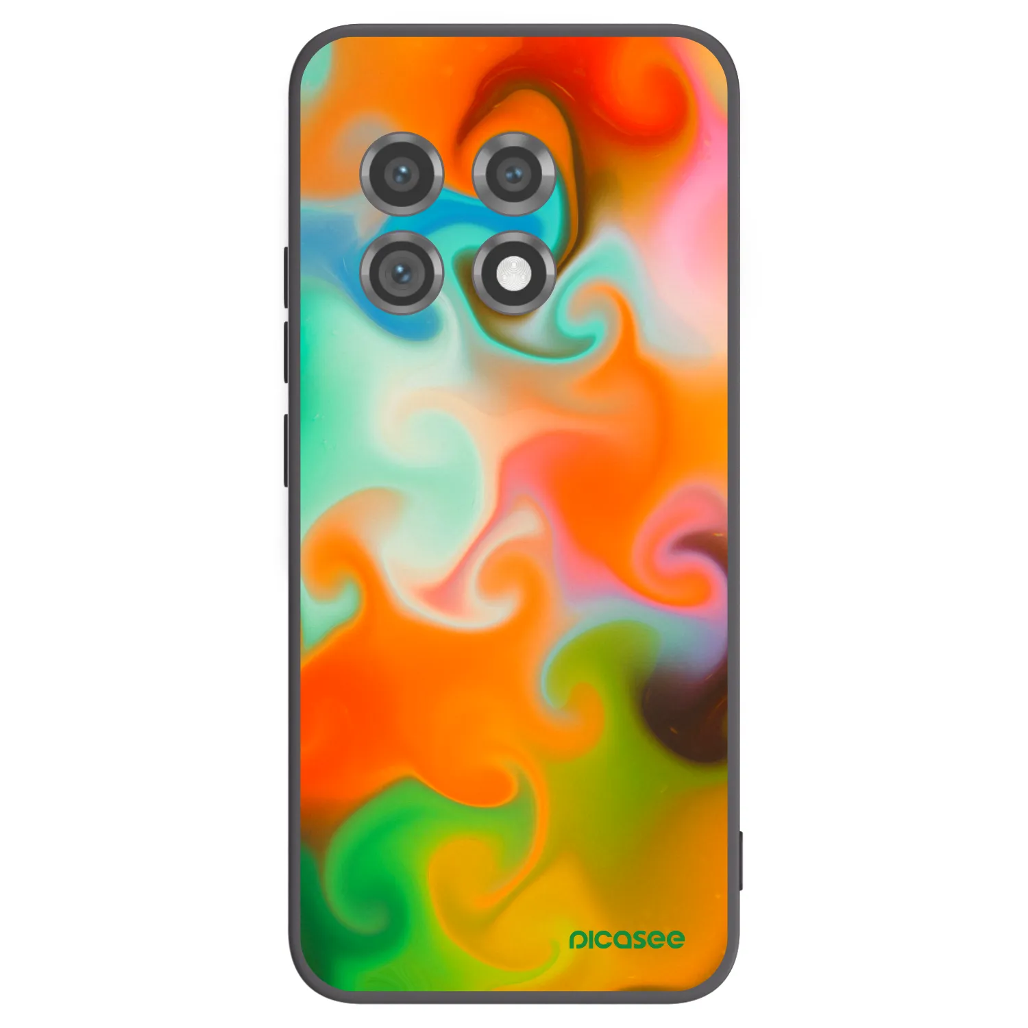 Picasee silikonový černý obal pro OnePlus 11 5G - Juice