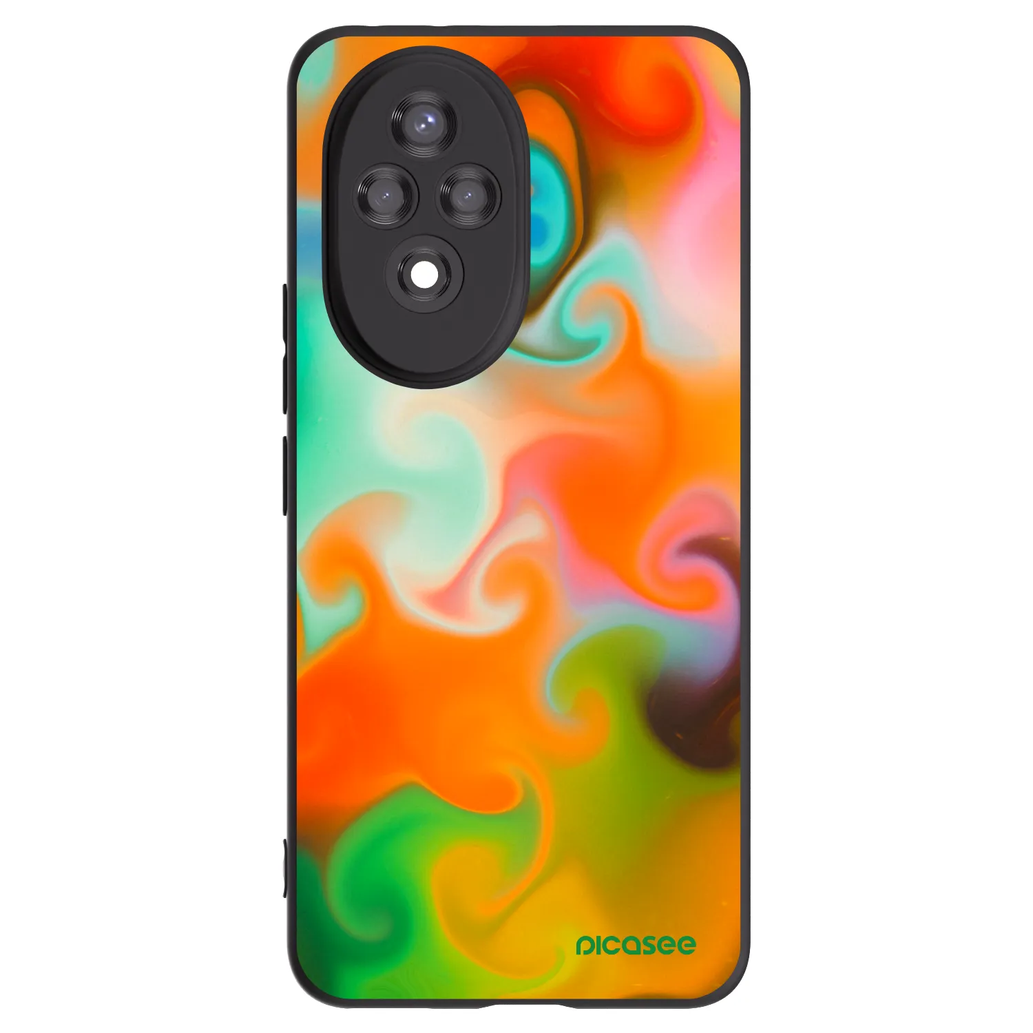 Picasee silikonový černý obal pro Honor 200 Pro 5G - Juice