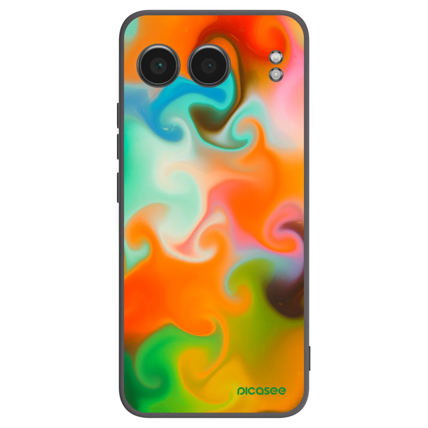 Picasee silikonový černý obal pro OnePlus Nord 4 - Juice