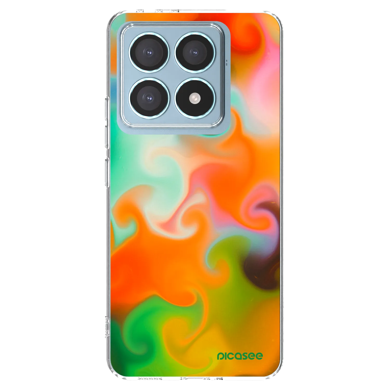 Picasee silikonový průhledný obal pro Xiaomi 14T Pro - Juice