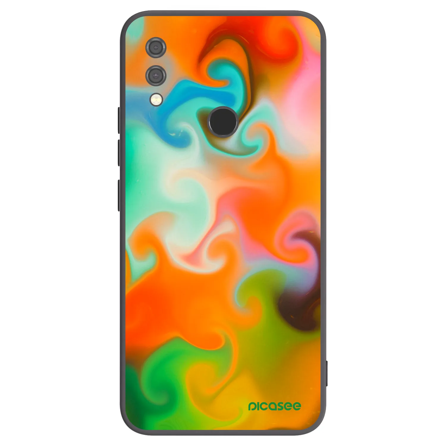 Picasee silikonový černý obal pro Xiaomi Redmi Note 7 - Juice