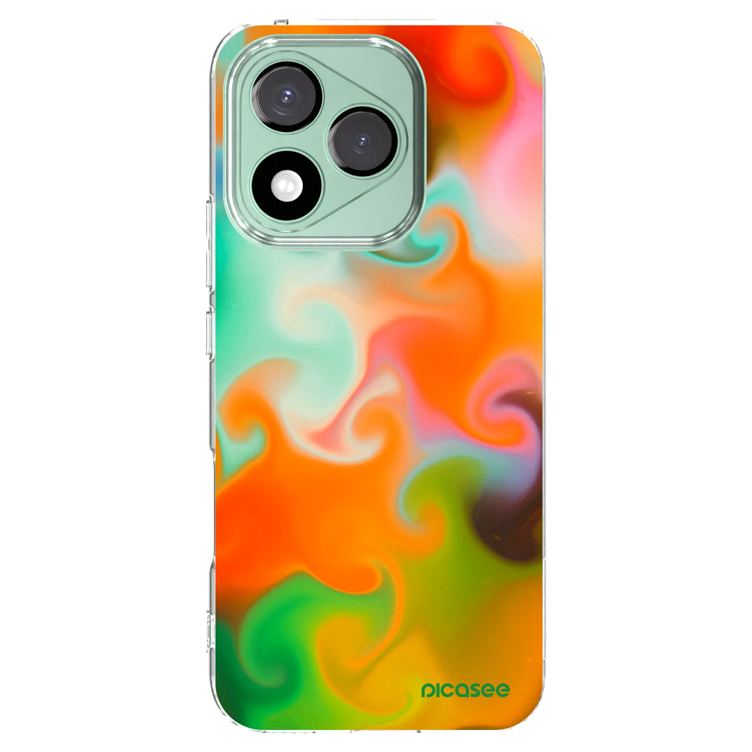 Picasee silikonový průhledný obal pro Honor 400 Lite 5G - Juice