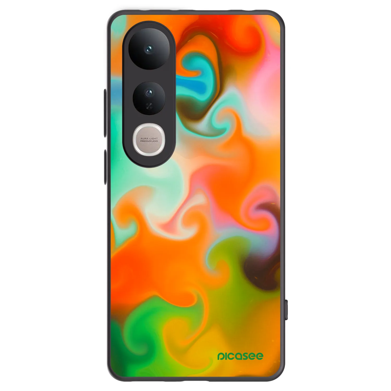 Picasee silikonový černý obal pro Vivo V50 Lite 5G - Juice