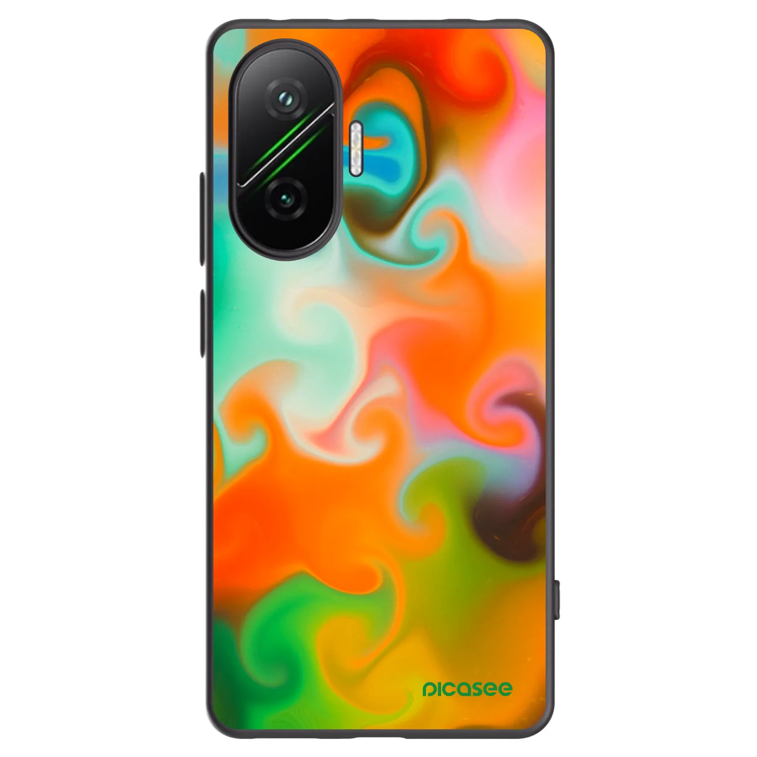 Picasee silikonový černý obal pro Xiaomi Poco F7 5G - Juice
