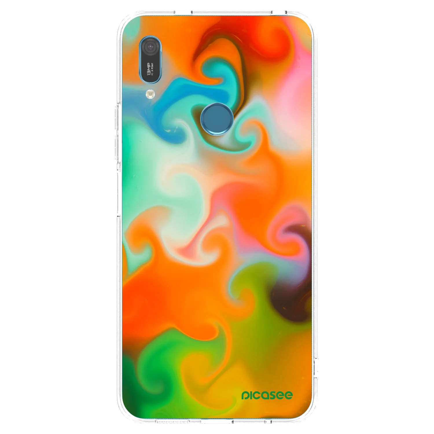 Picasee silikonový průhledný obal pro Huawei Y6 2019 - Juice