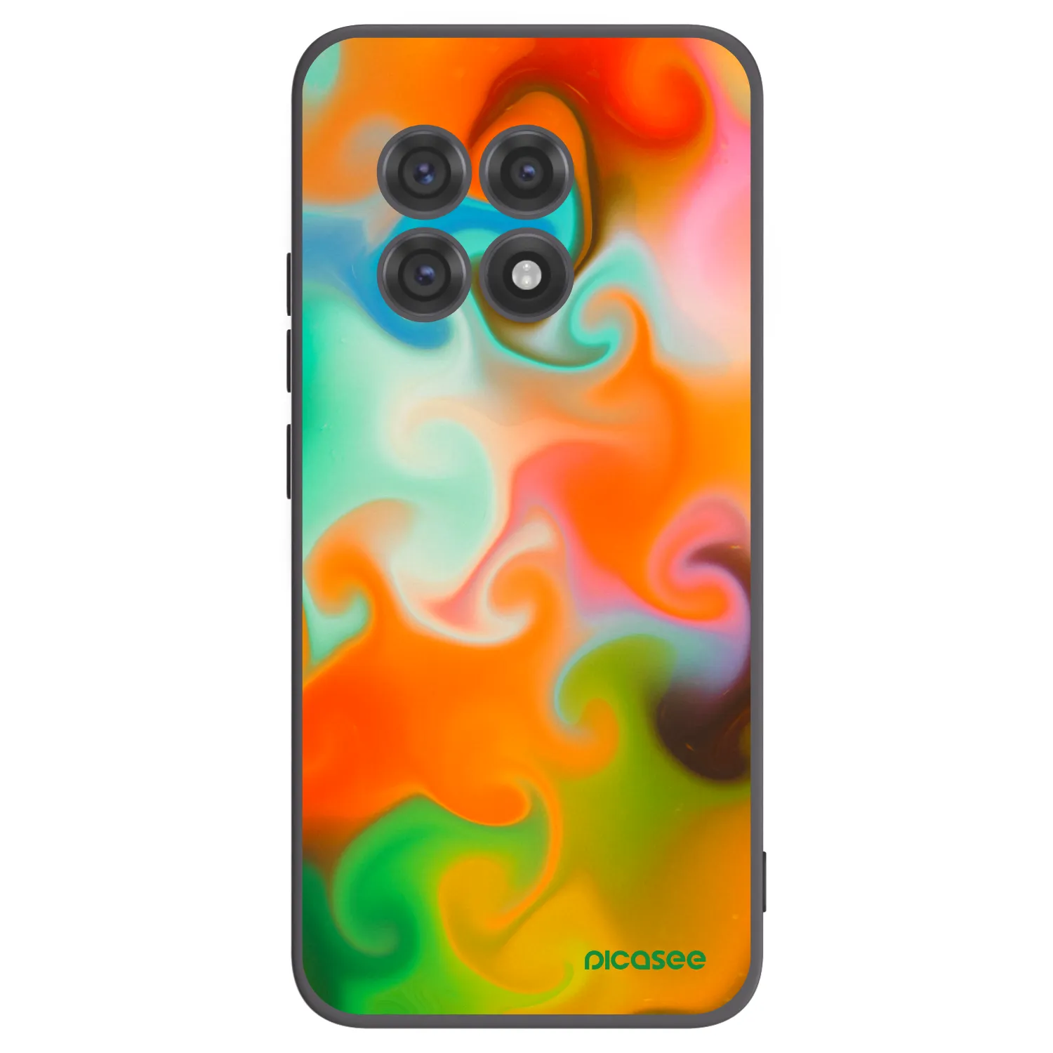 Picasee silikonový černý obal pro OnePlus 13R 5G - Juice