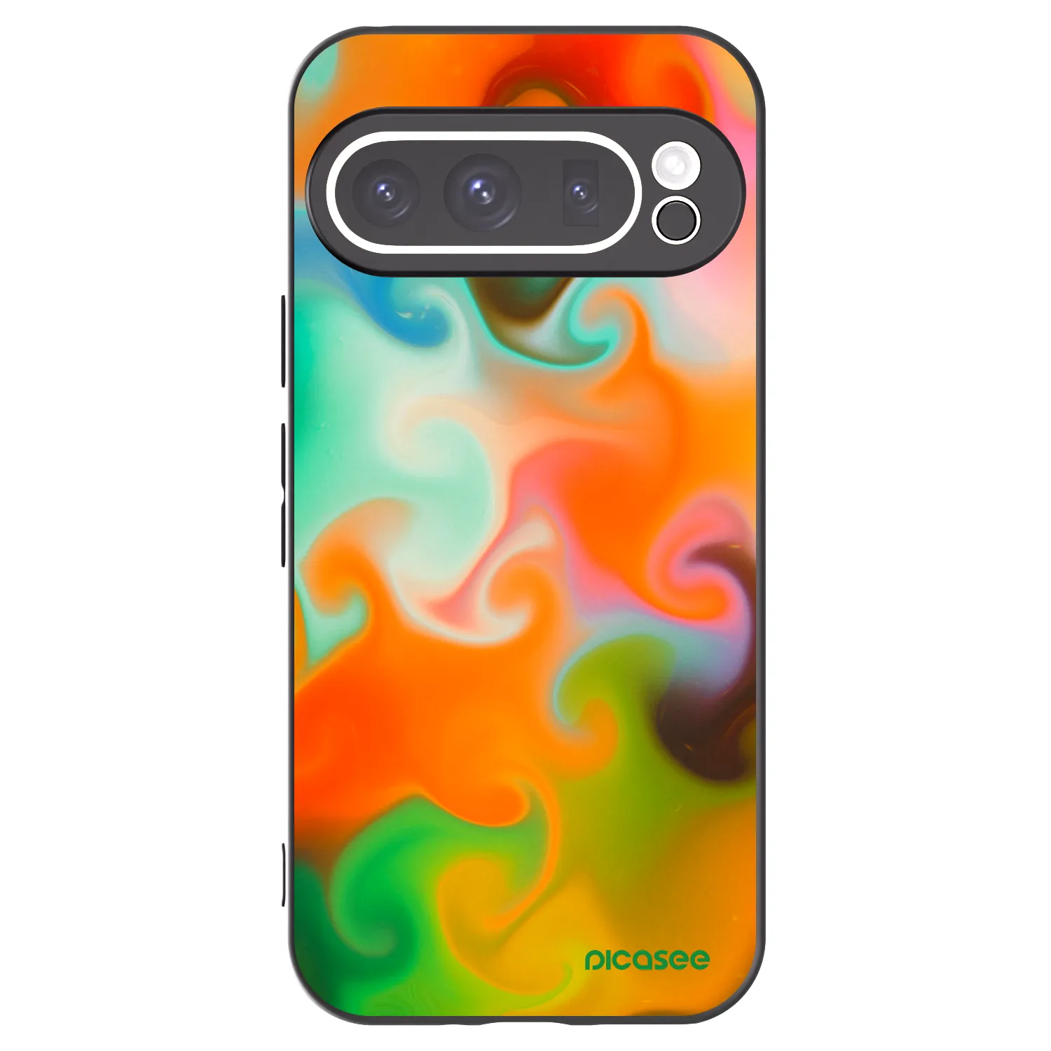 Picasee silikonový černý obal pro Google Pixel 9 Pro XL - Juice