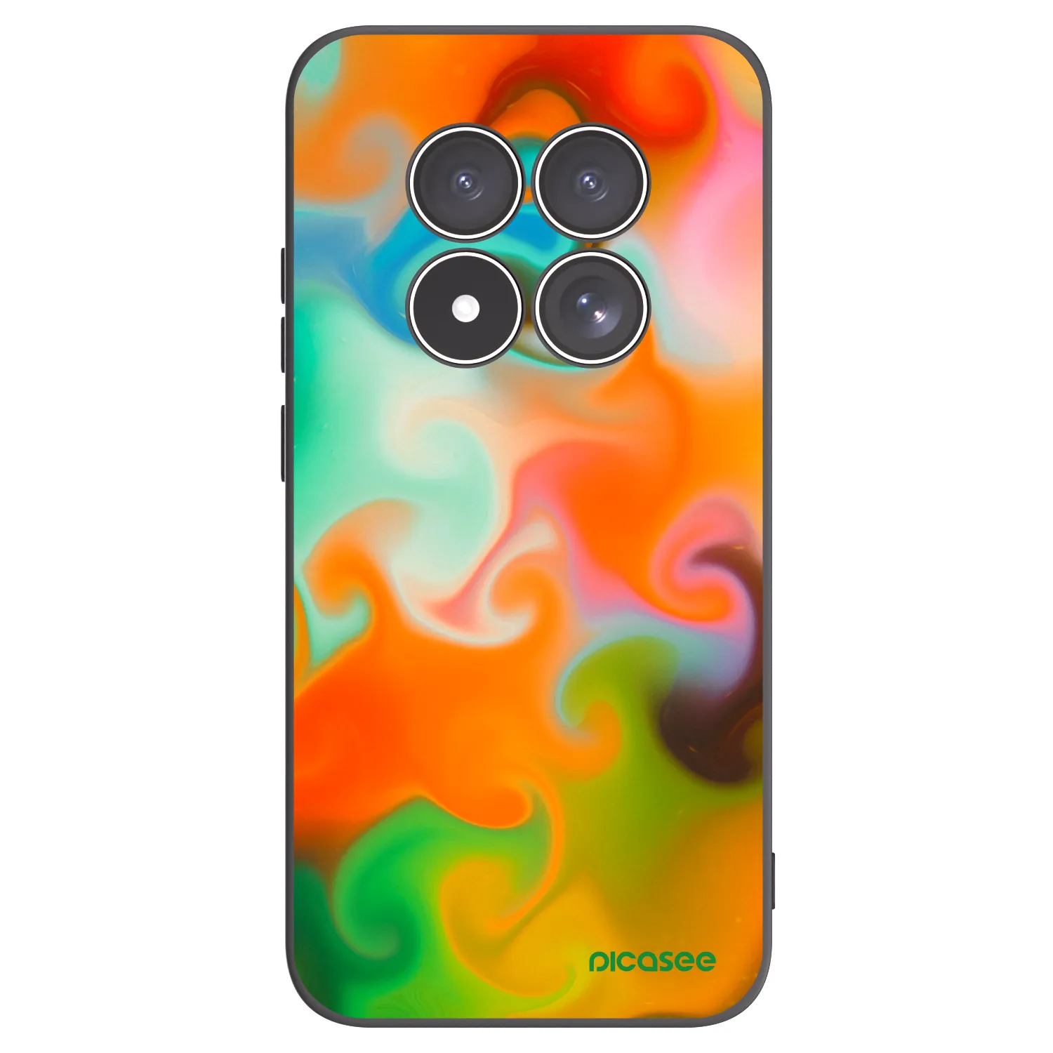 Picasee silikonový černý obal pro Xiaomi Redmi Note 15 Pro 4G - Juice