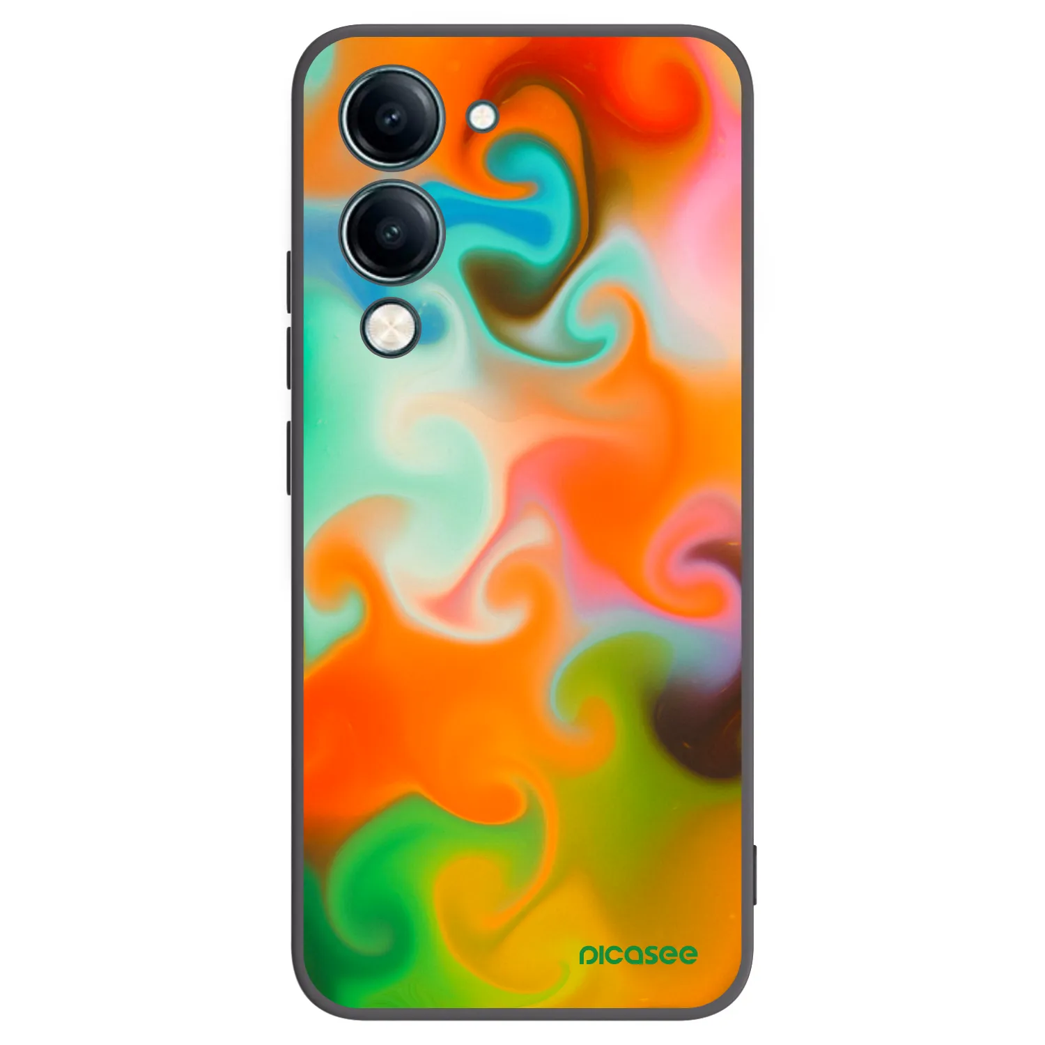 Picasee silikonový černý obal pro Vivo Y29s 5G - Juice