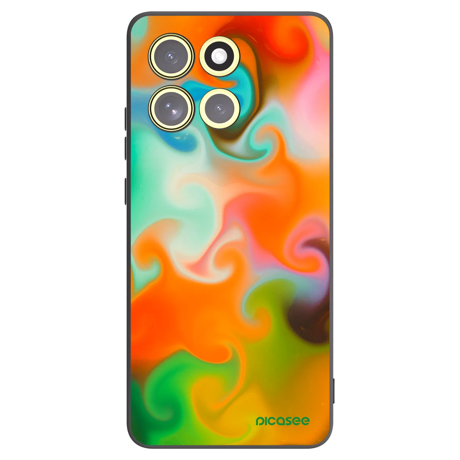 Picasee silikonový černý obal pro Motorola Moto G86 Power 5G - Juice