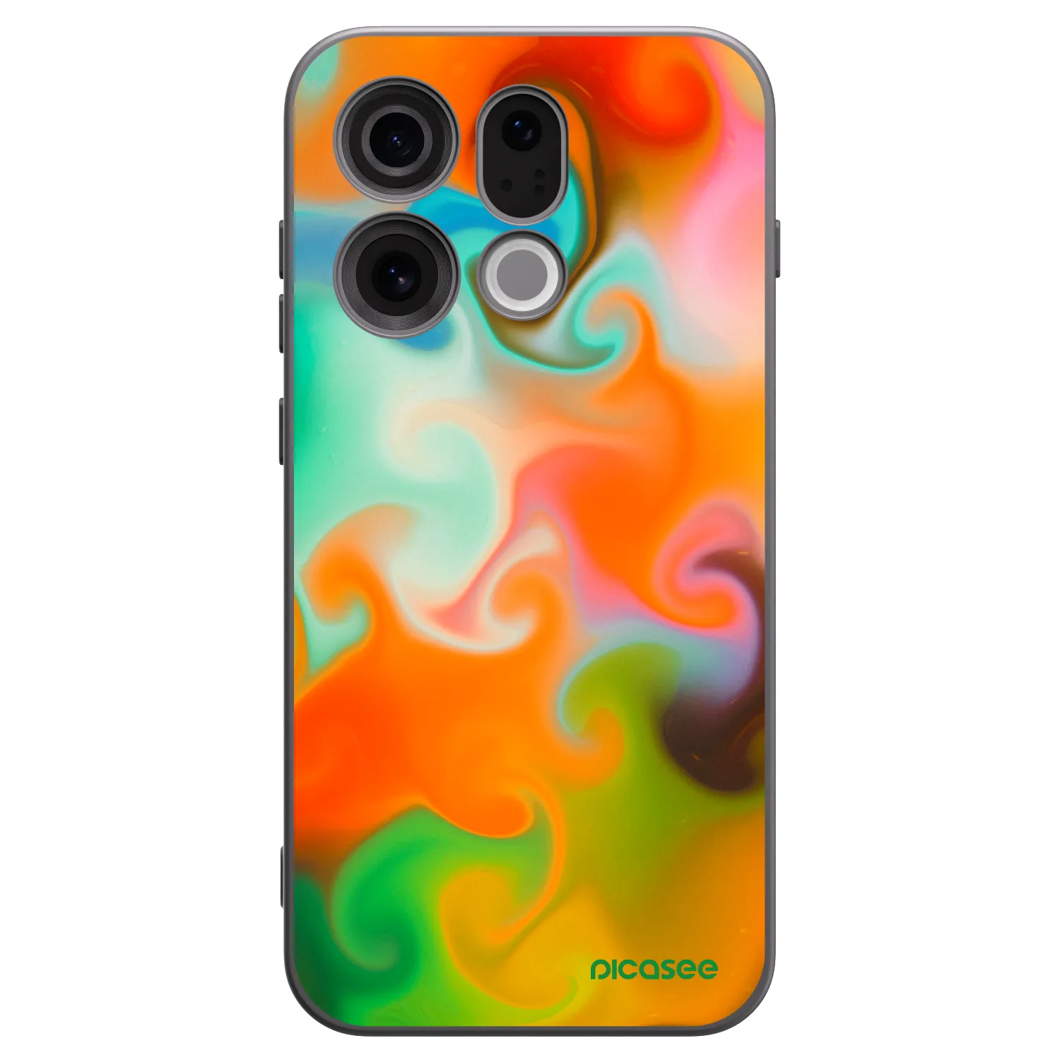Picasee silikonový černý obal pro OPPO Find X9 - Juice