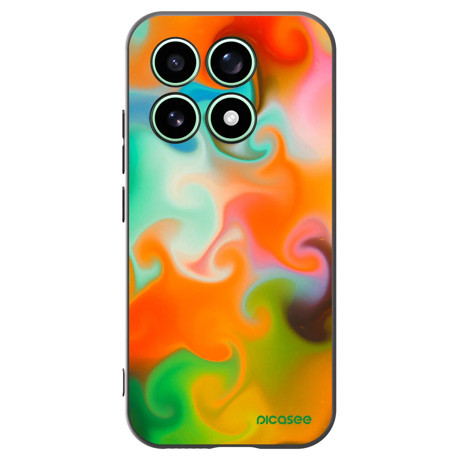 Picasee silikonový černý obal pro Xiaomi 17 - Juice