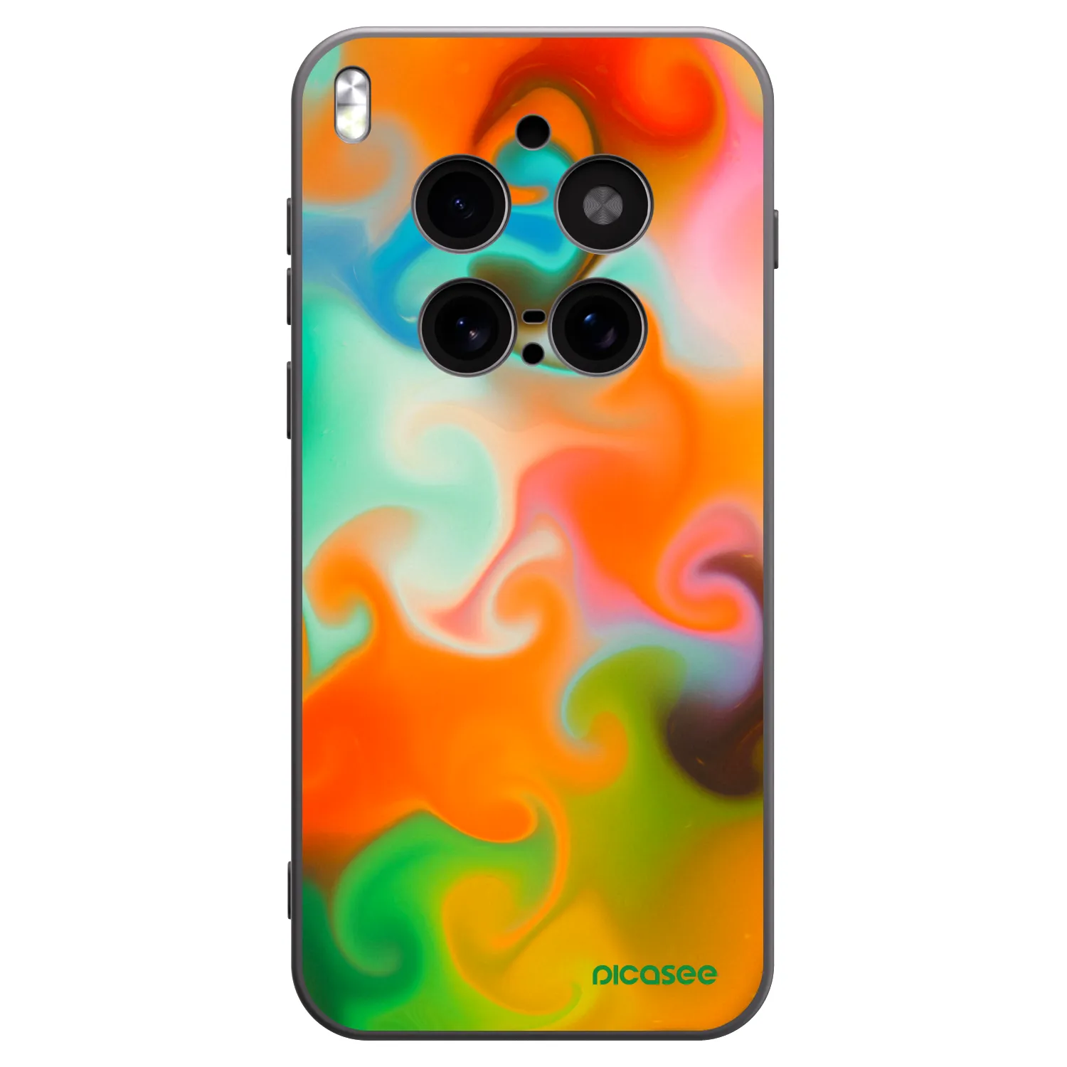 Picasee silikonový černý obal pro Vivo X300 Pro - Juice