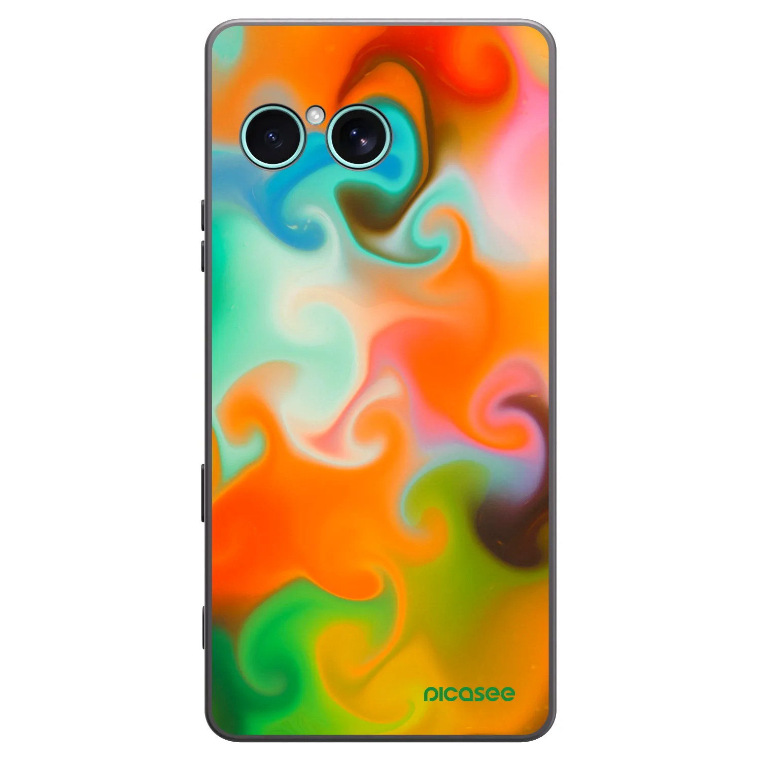 Picasee silikonový černý obal pro Sony Xperia 10 VII - Juice