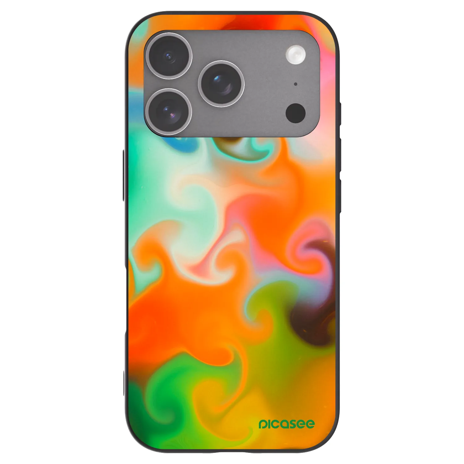 Picasee silikonový černý obal pro Apple iPhone 18 Pro - Juice