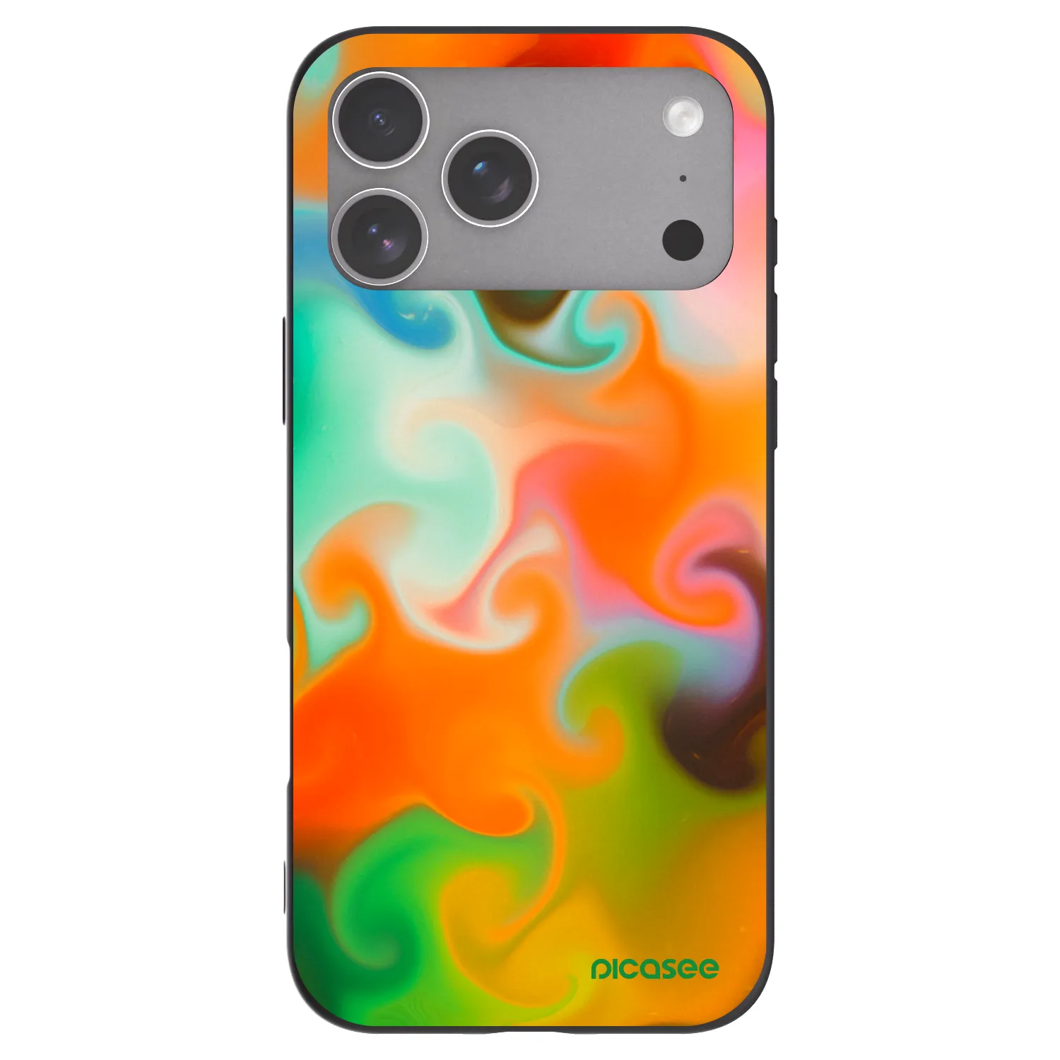 Picasee silikonový černý obal pro Apple iPhone 18 Pro Max - Juice