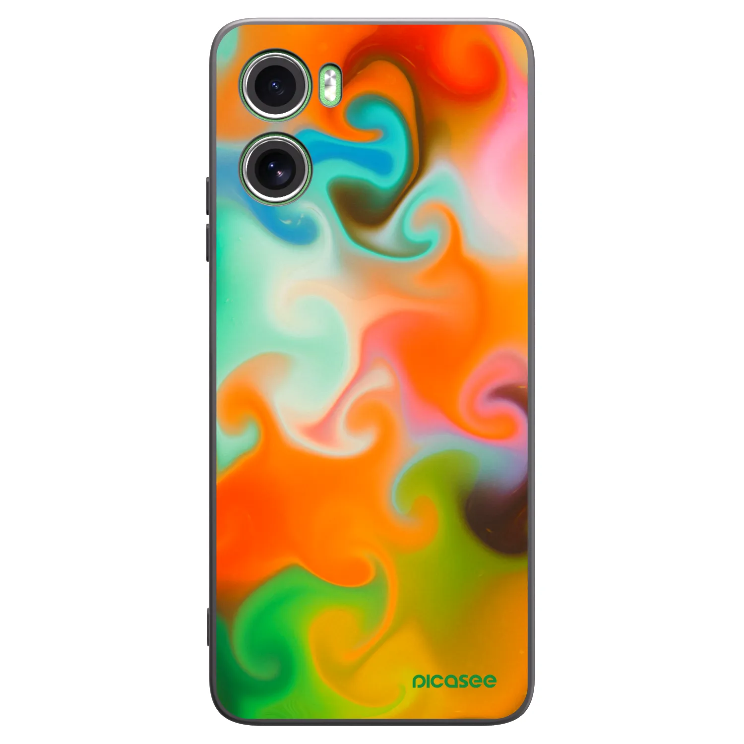 Picasee silikonový černý obal pro Motorola Moto G06 - Juice