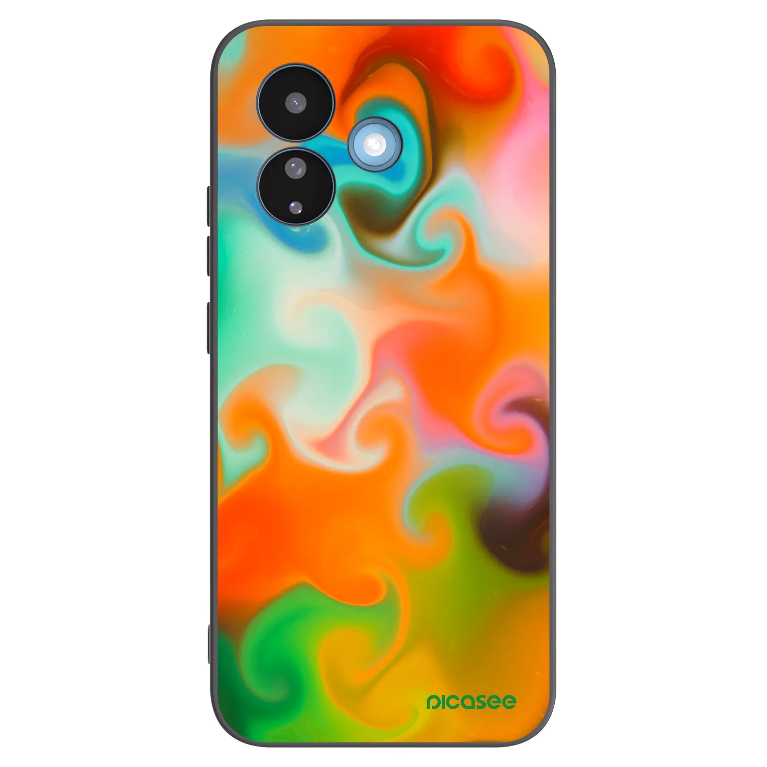 Picasee silikonový černý obal pro Xiaomi Redmi Note 17 Pro 5G - Juice