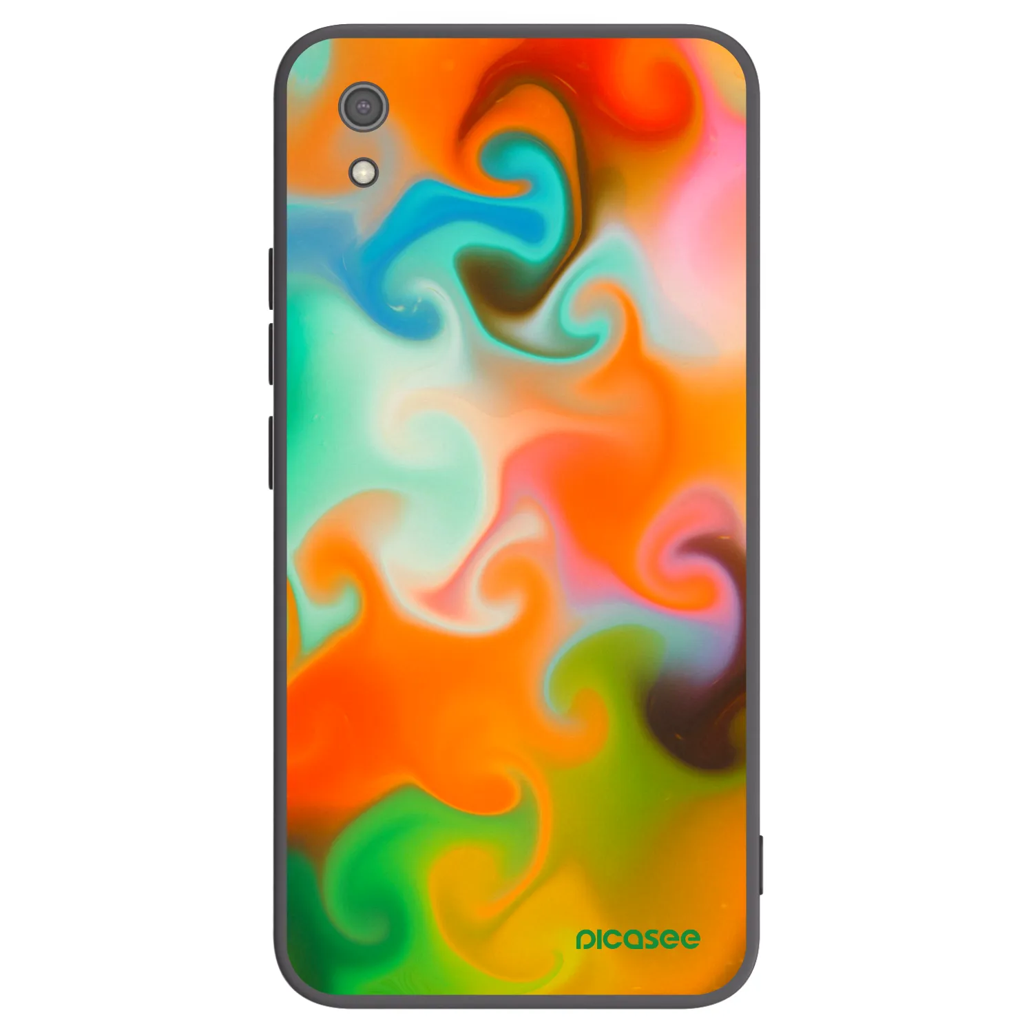Picasee silikonový černý obal pro Xiaomi Redmi 7A - Juice