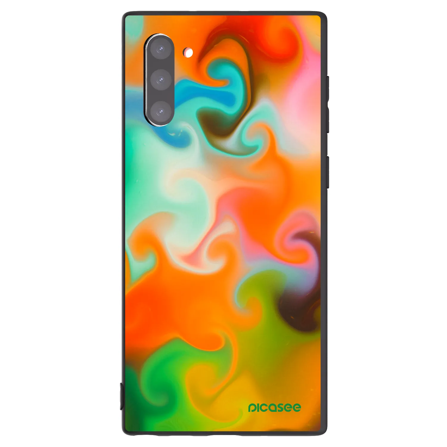 Picasee silikonový černý obal pro Samsung Galaxy Note 10 N970F - Juice