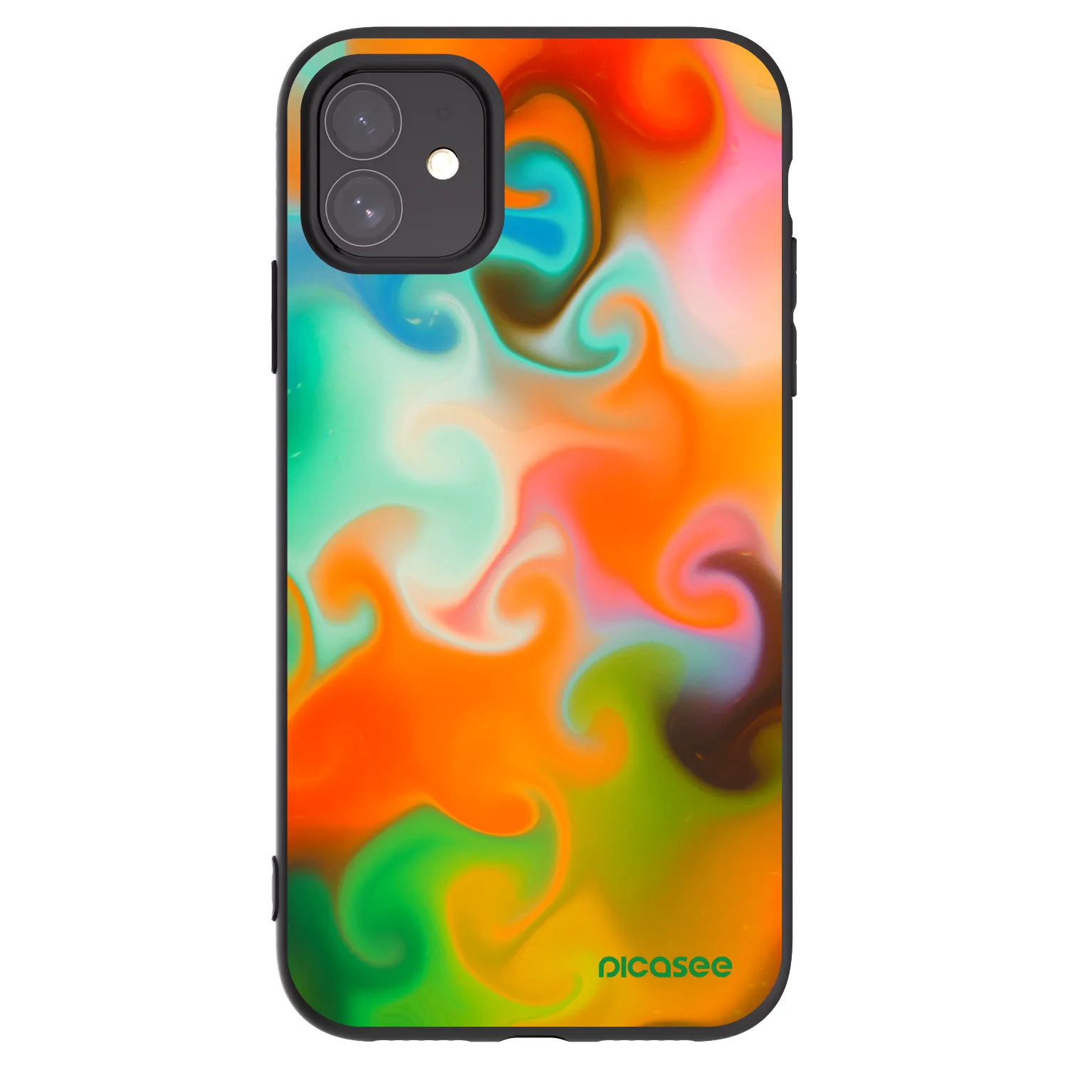 Picasee silikonový černý obal pro Apple iPhone 11 - Juice
