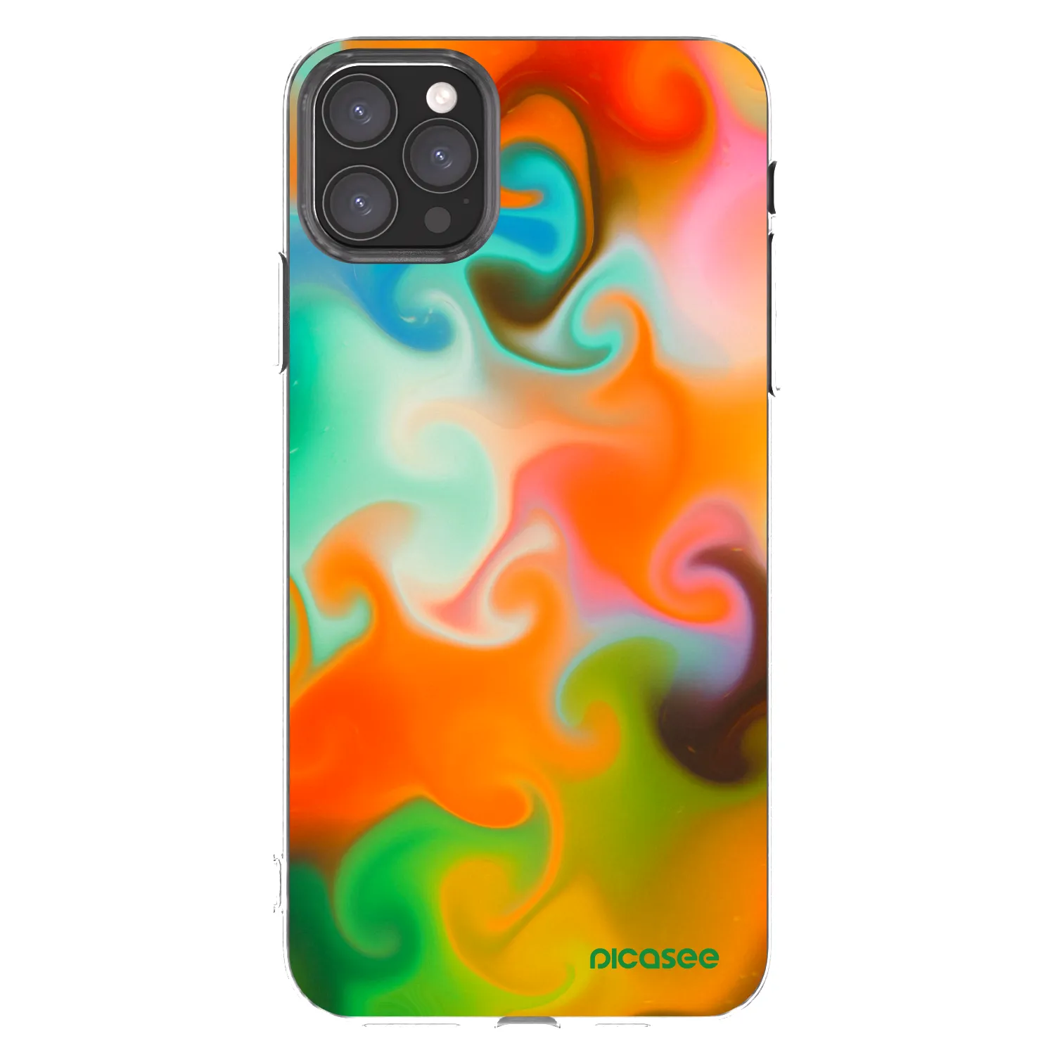 Picasee silikonový průhledný obal pro Apple iPhone 11 Pro Max - Juice