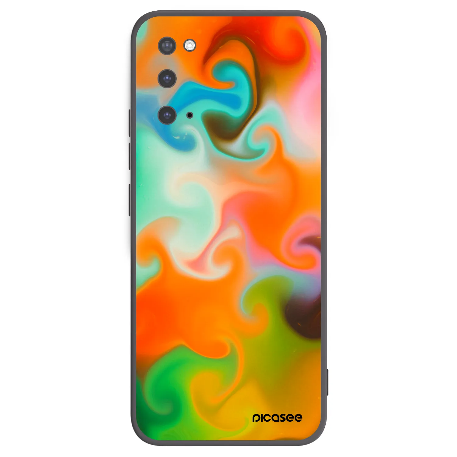 Picasee silikonový černý obal pro Samsung Galaxy S20 G980F - Juice