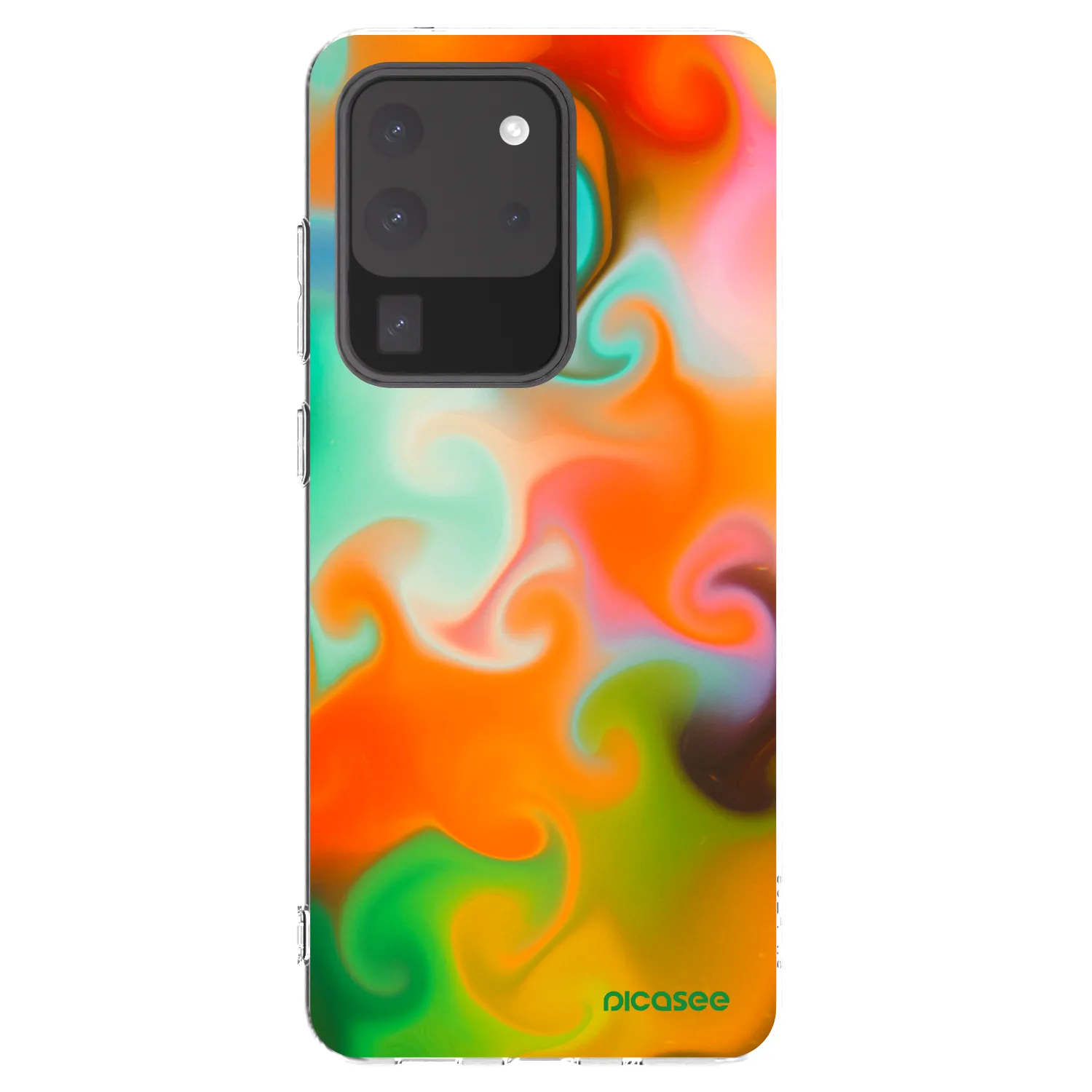 Picasee silikonový průhledný obal pro Samsung Galaxy S20 Ultra 5G G988F - Juice