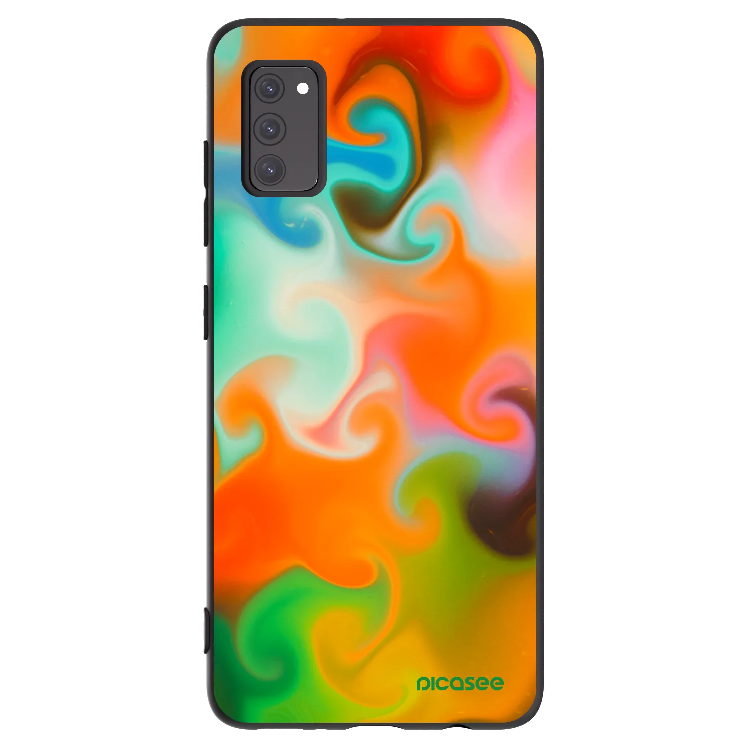 Picasee silikonový černý obal pro Samsung Galaxy A41 A415F - Juice