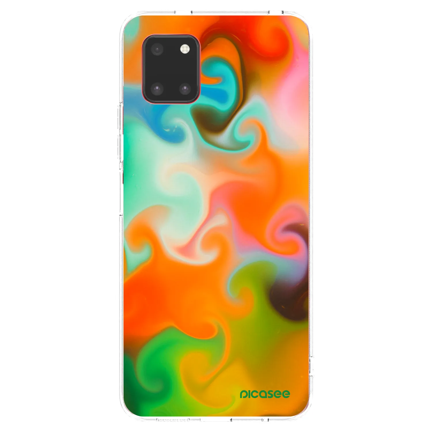 Picasee silikonový průhledný obal pro Samsung Galaxy Note 10 Lite N770F - Juice