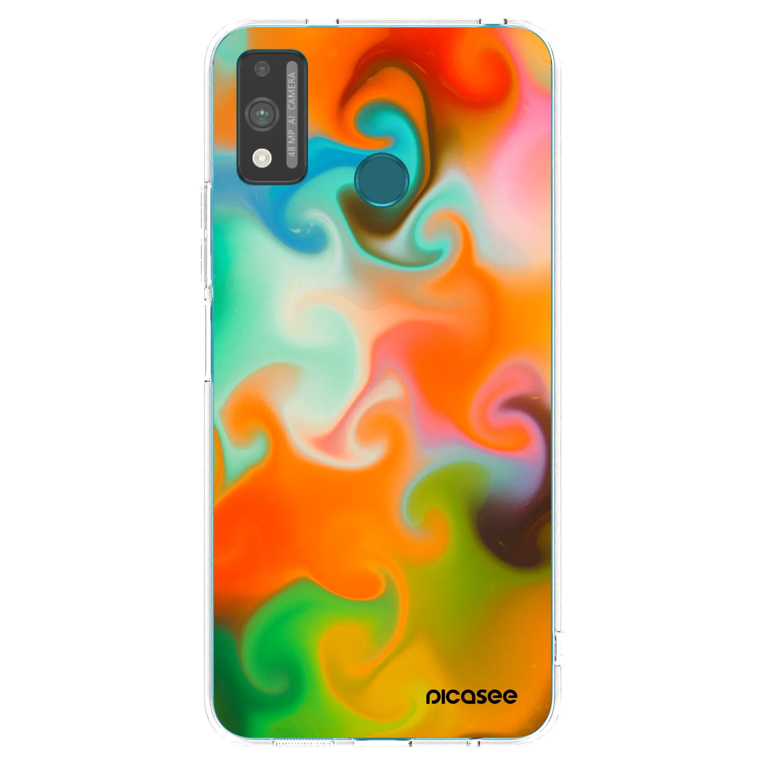 Picasee silikonový průhledný obal pro Honor 9X Lite - Juice